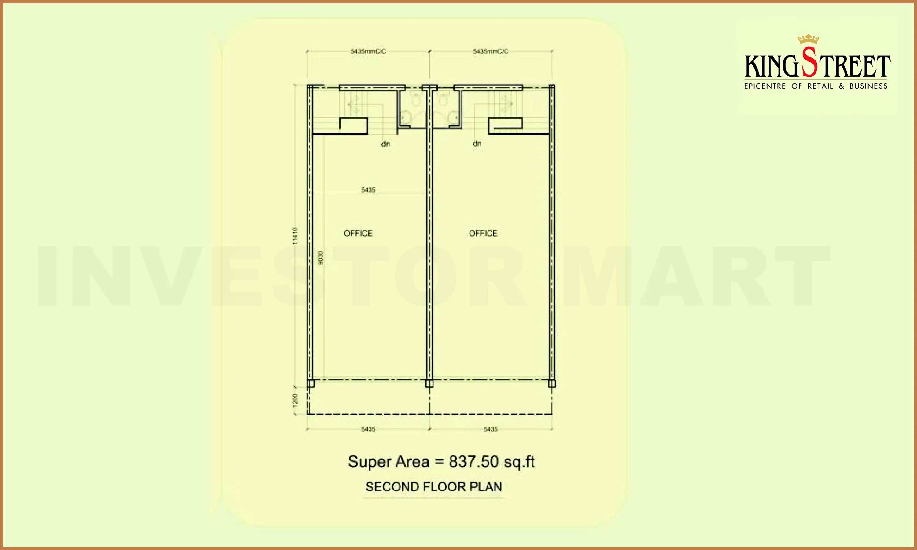 838 Sqft