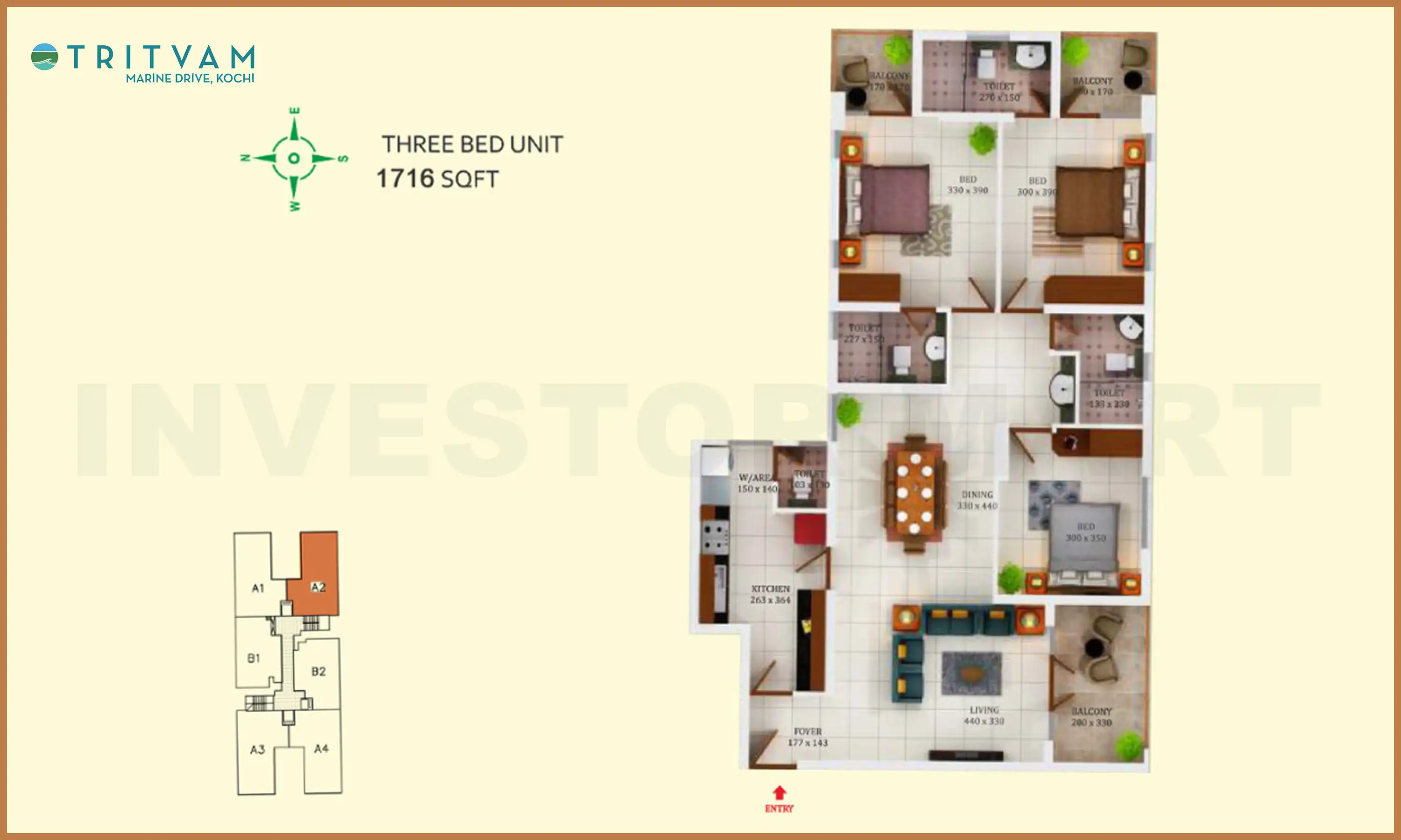 1716 Sqft