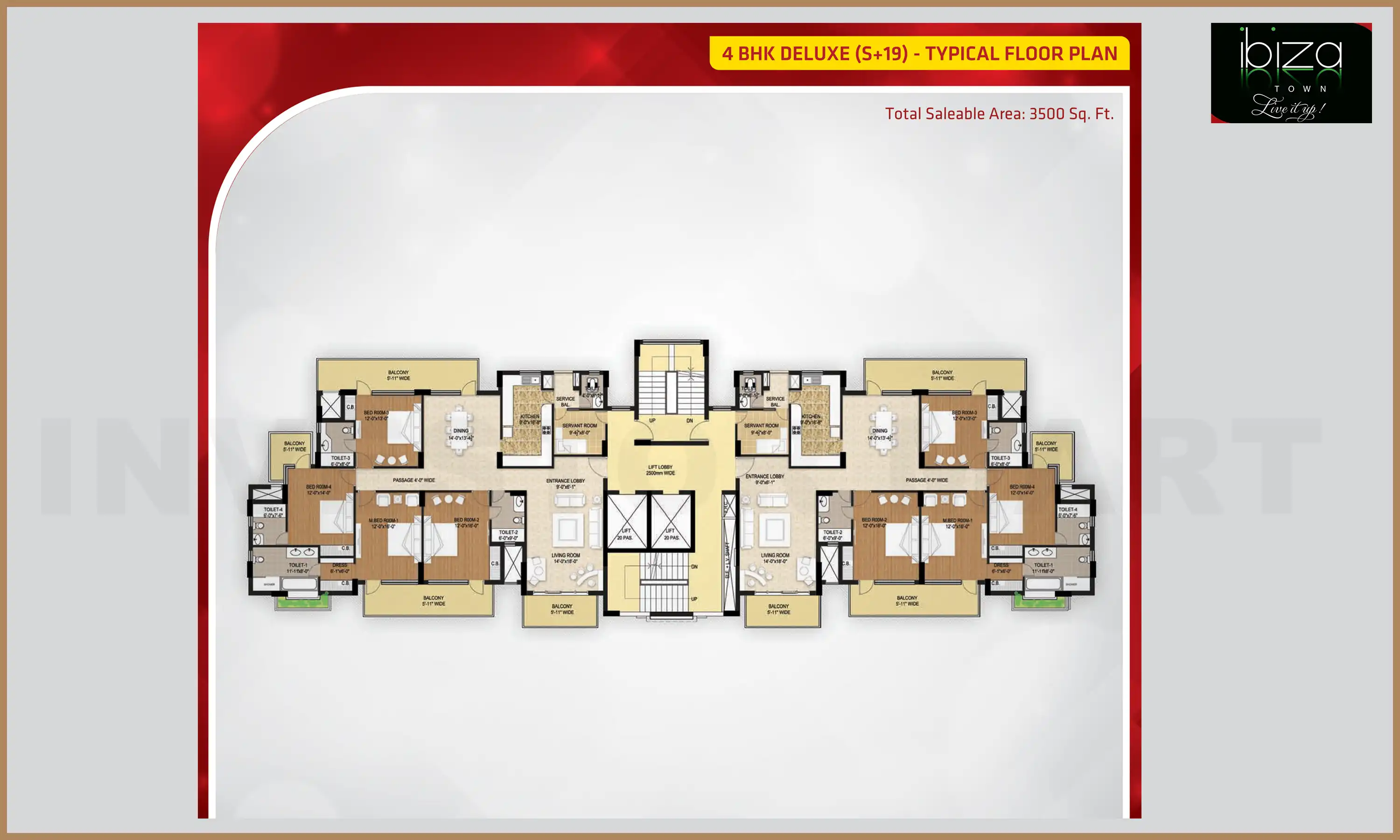 3500 Sqft