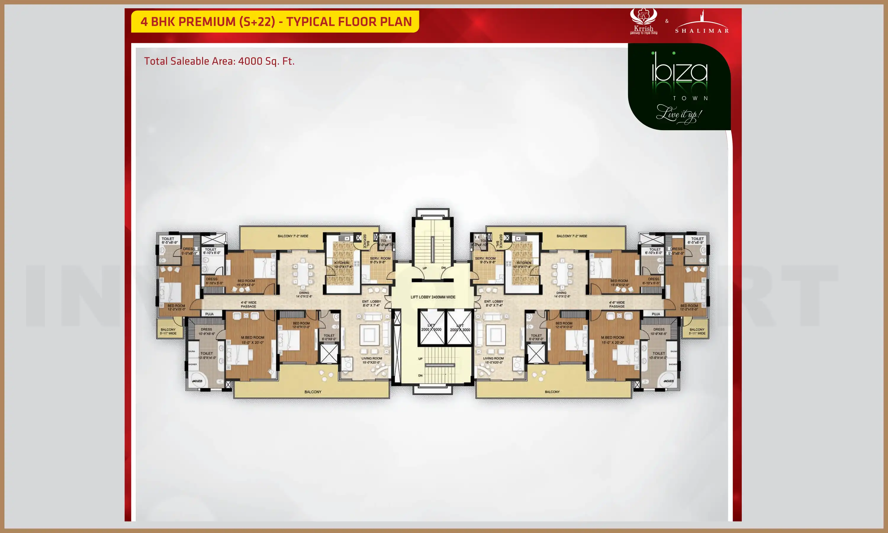 4000 Sqft