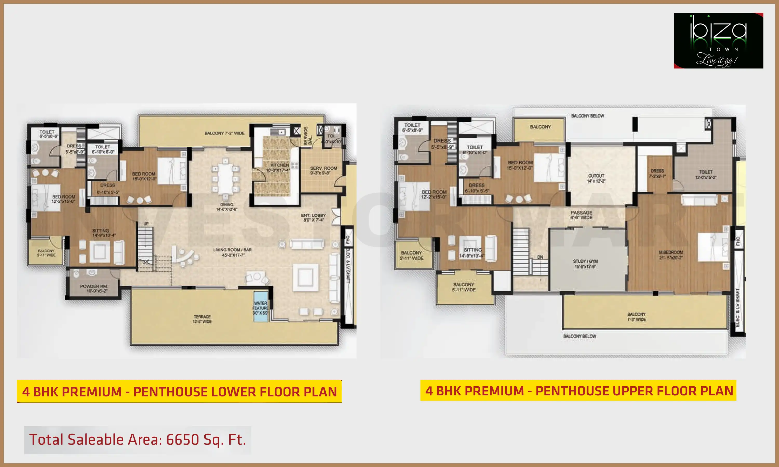 6650 Sqft