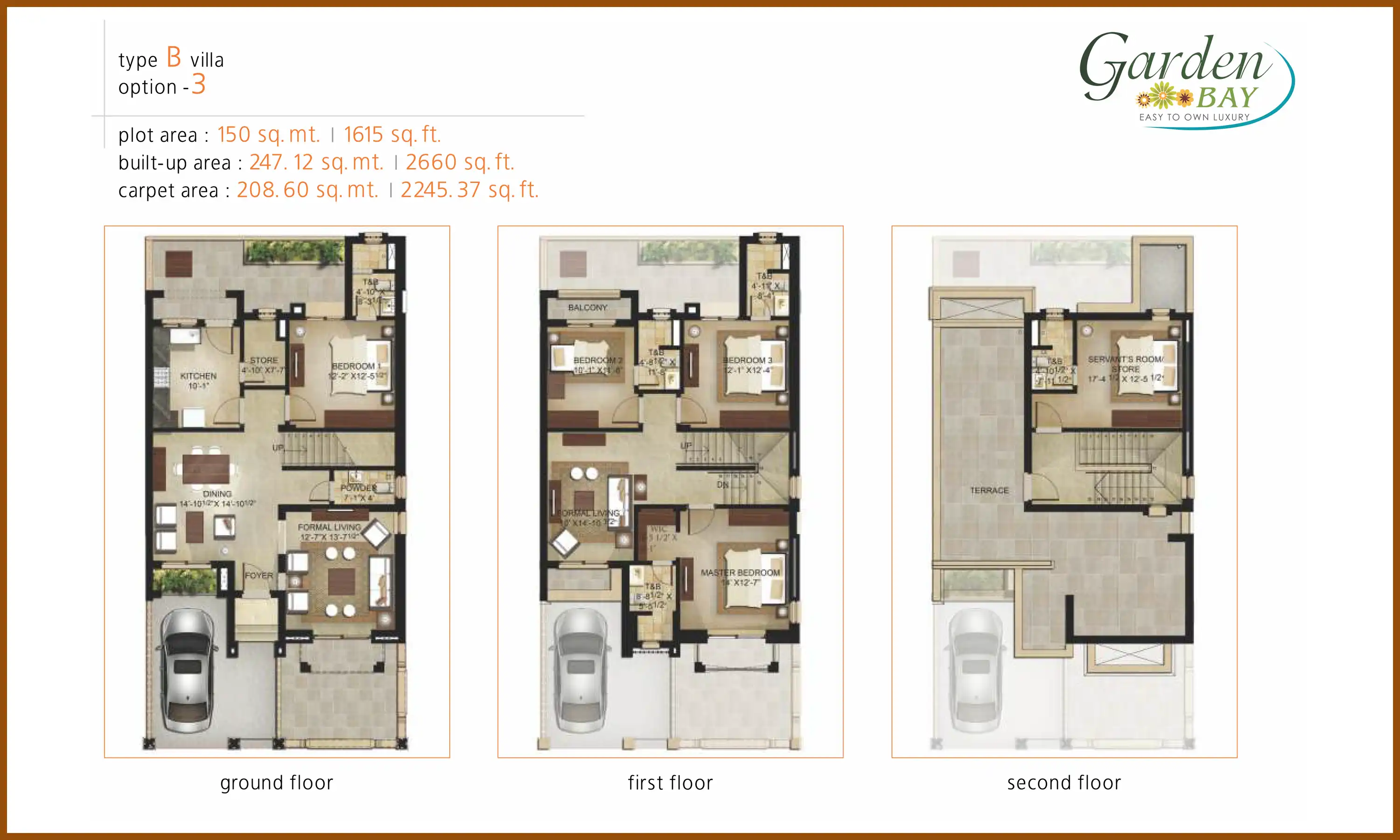 2660 Sqft