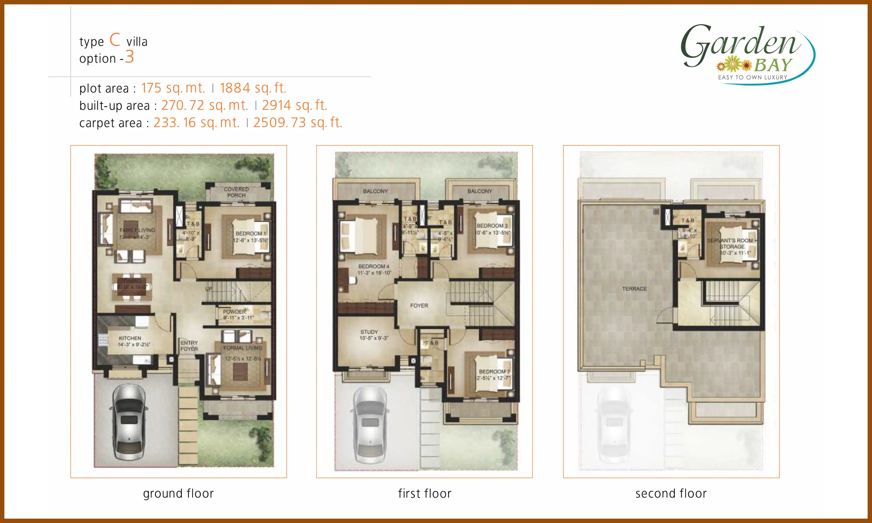 2914 Sqft