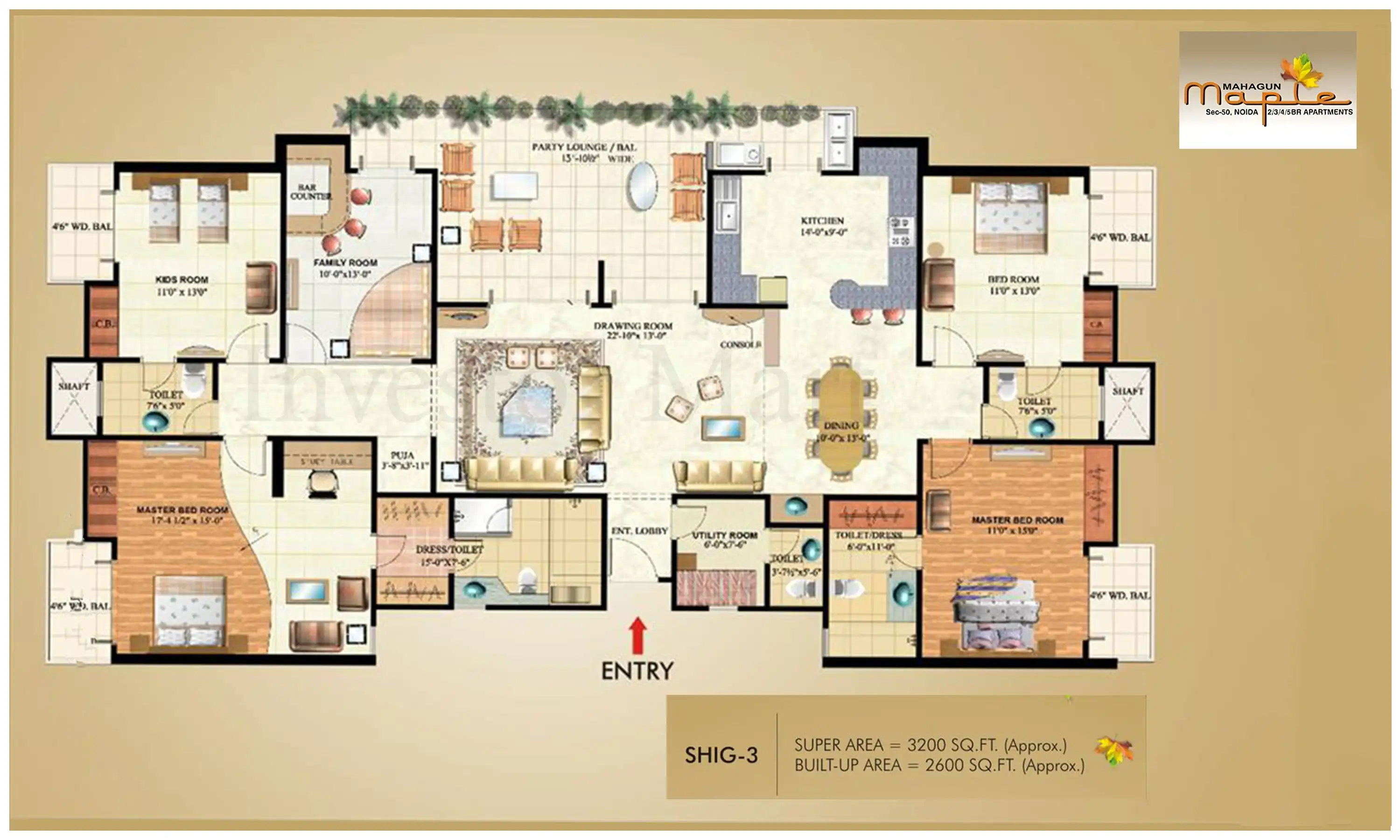 3200 Sqft