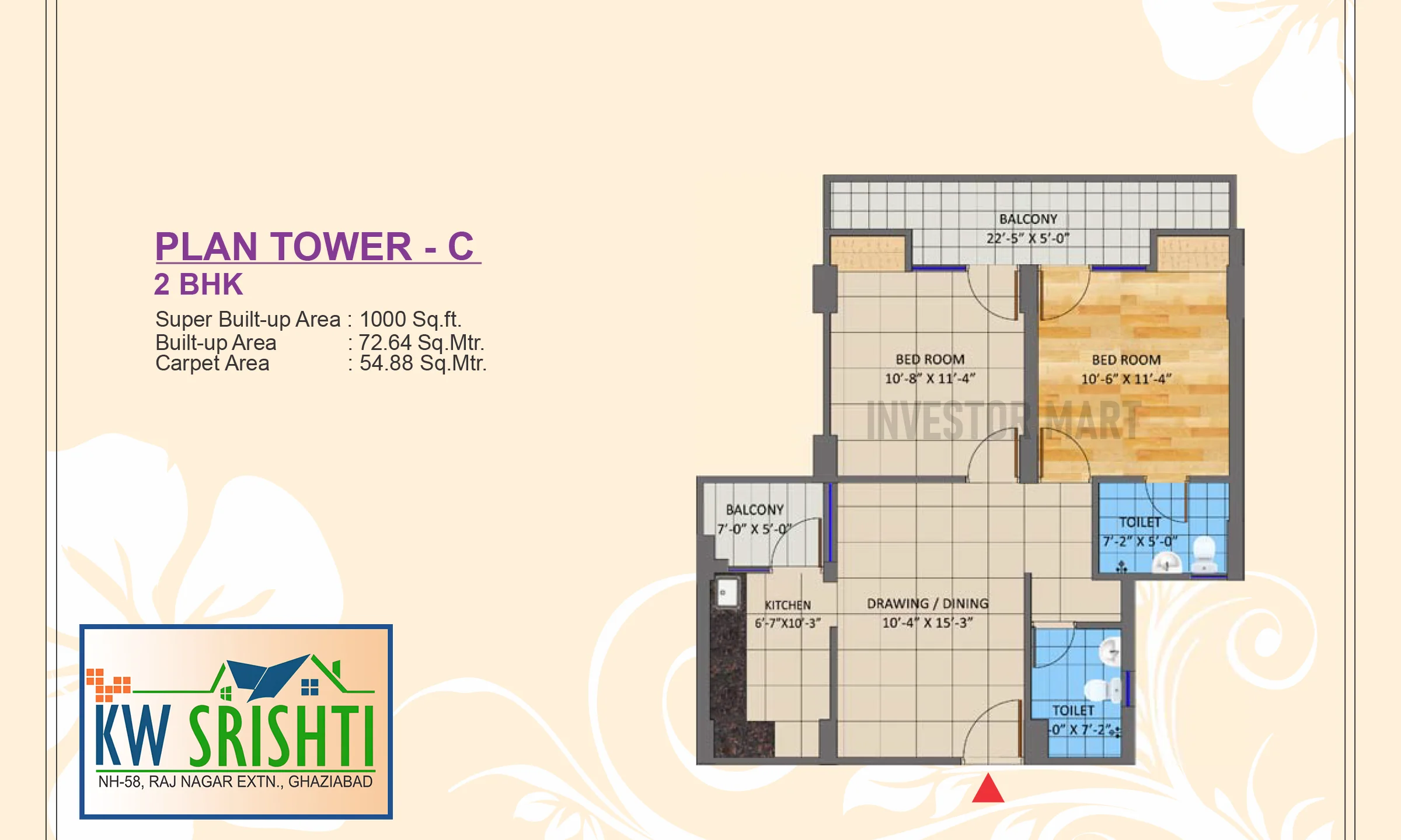 1000 Sqft