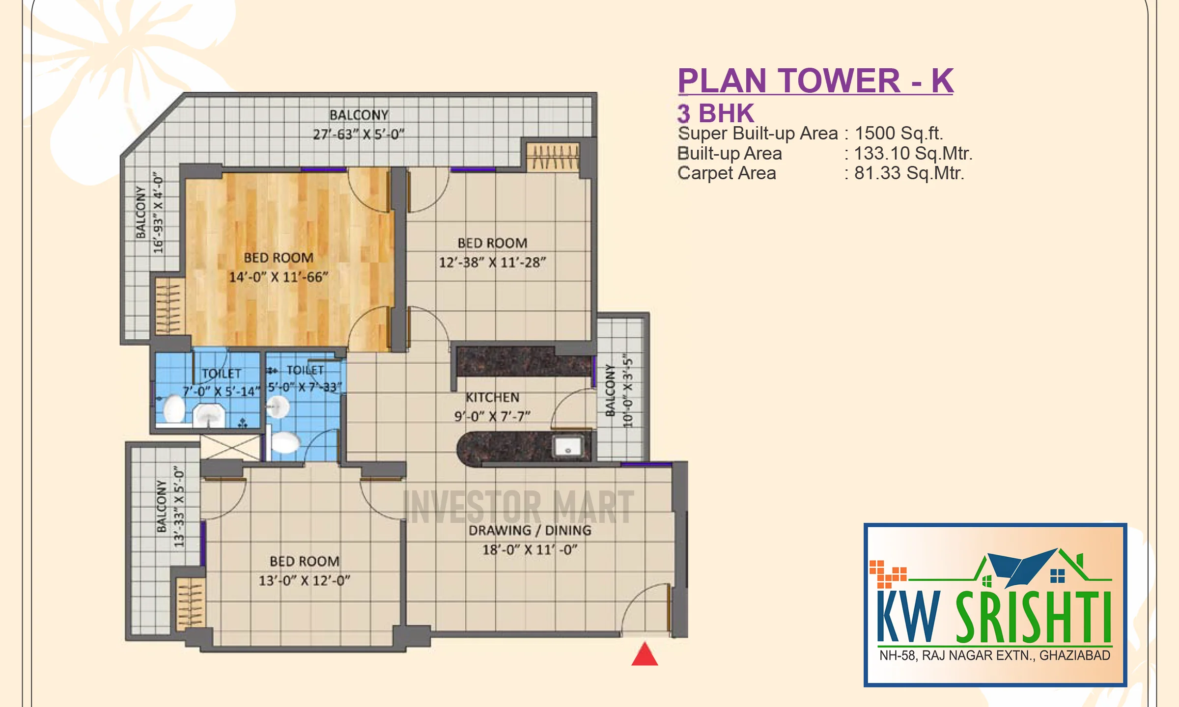 1500 Sqft