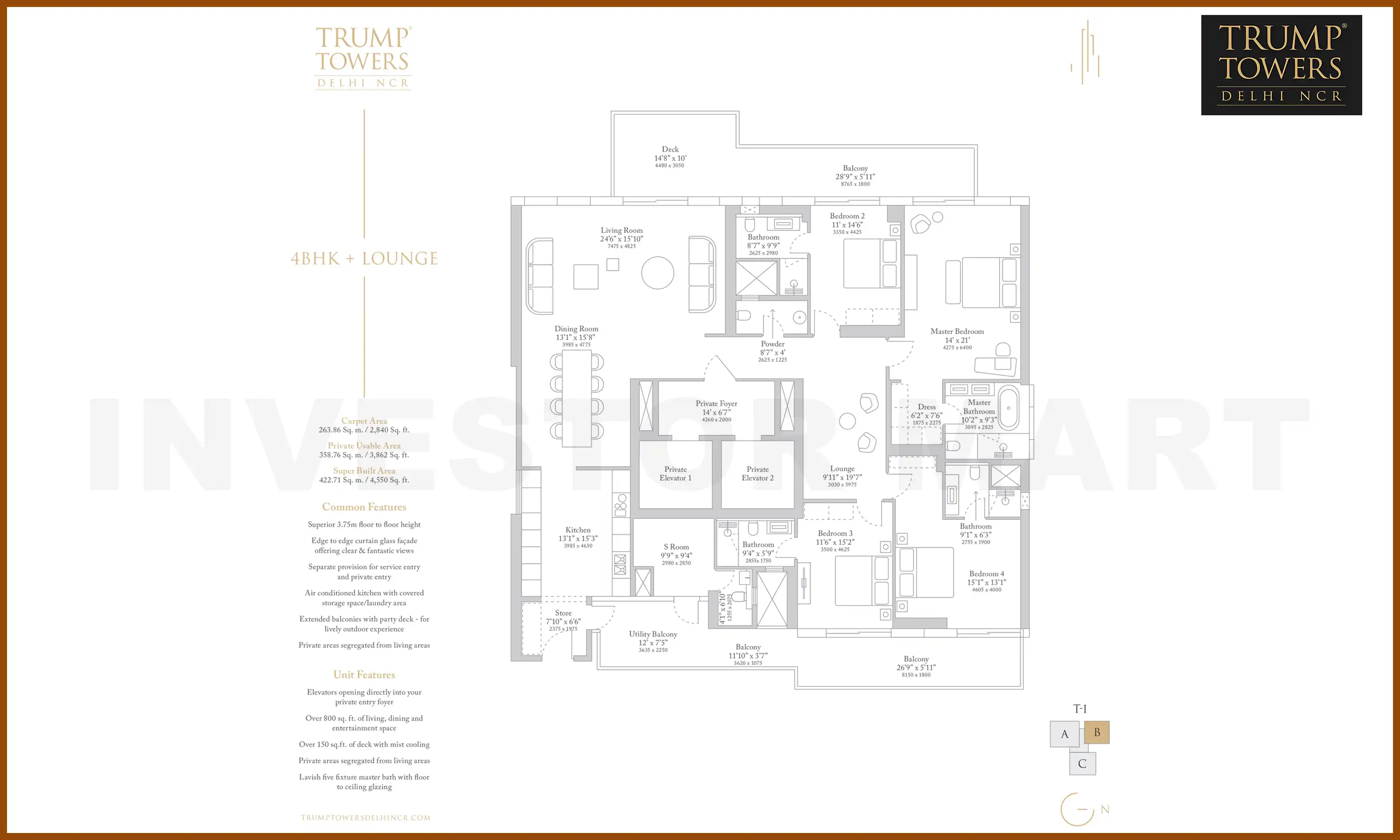 4550 Sqft