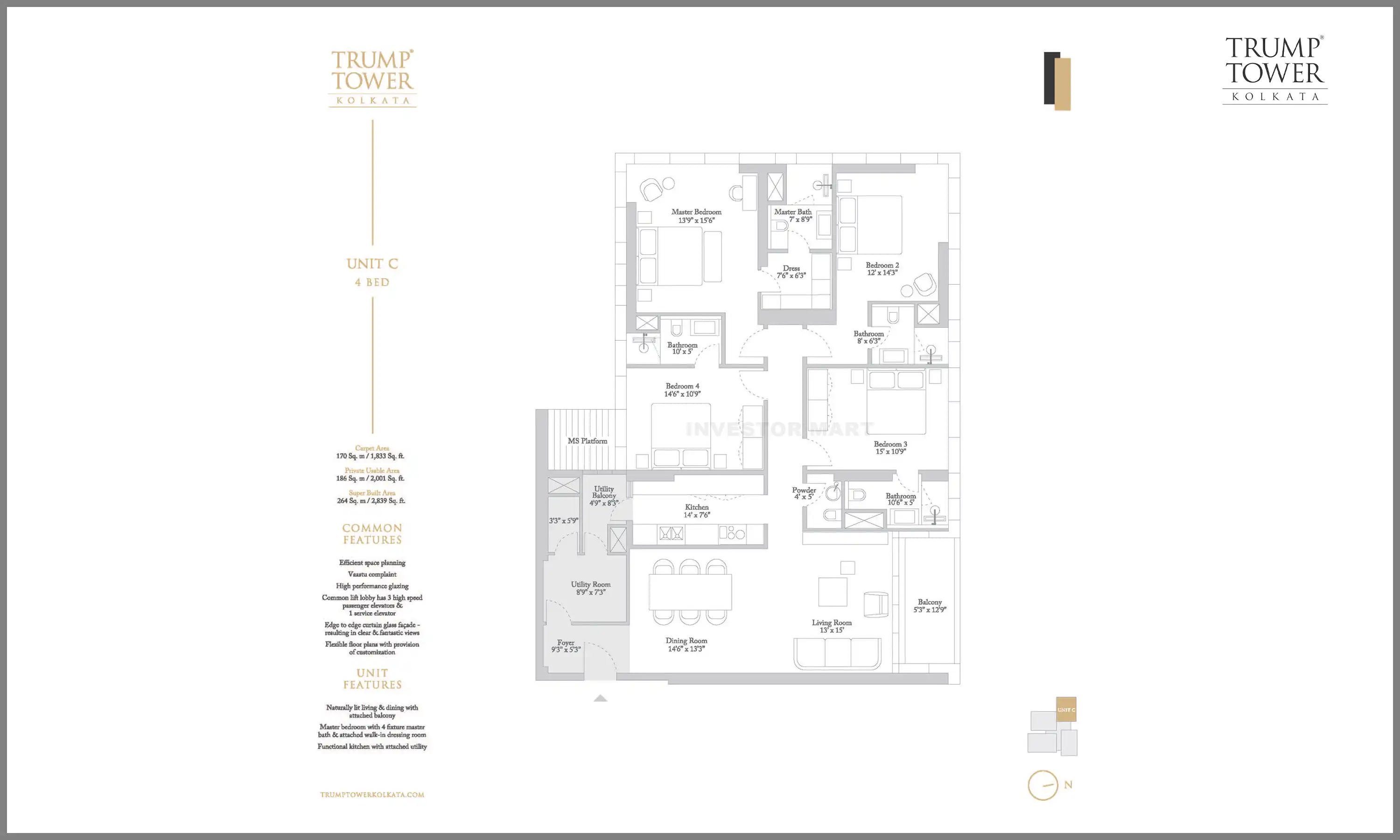 2839 Sqft