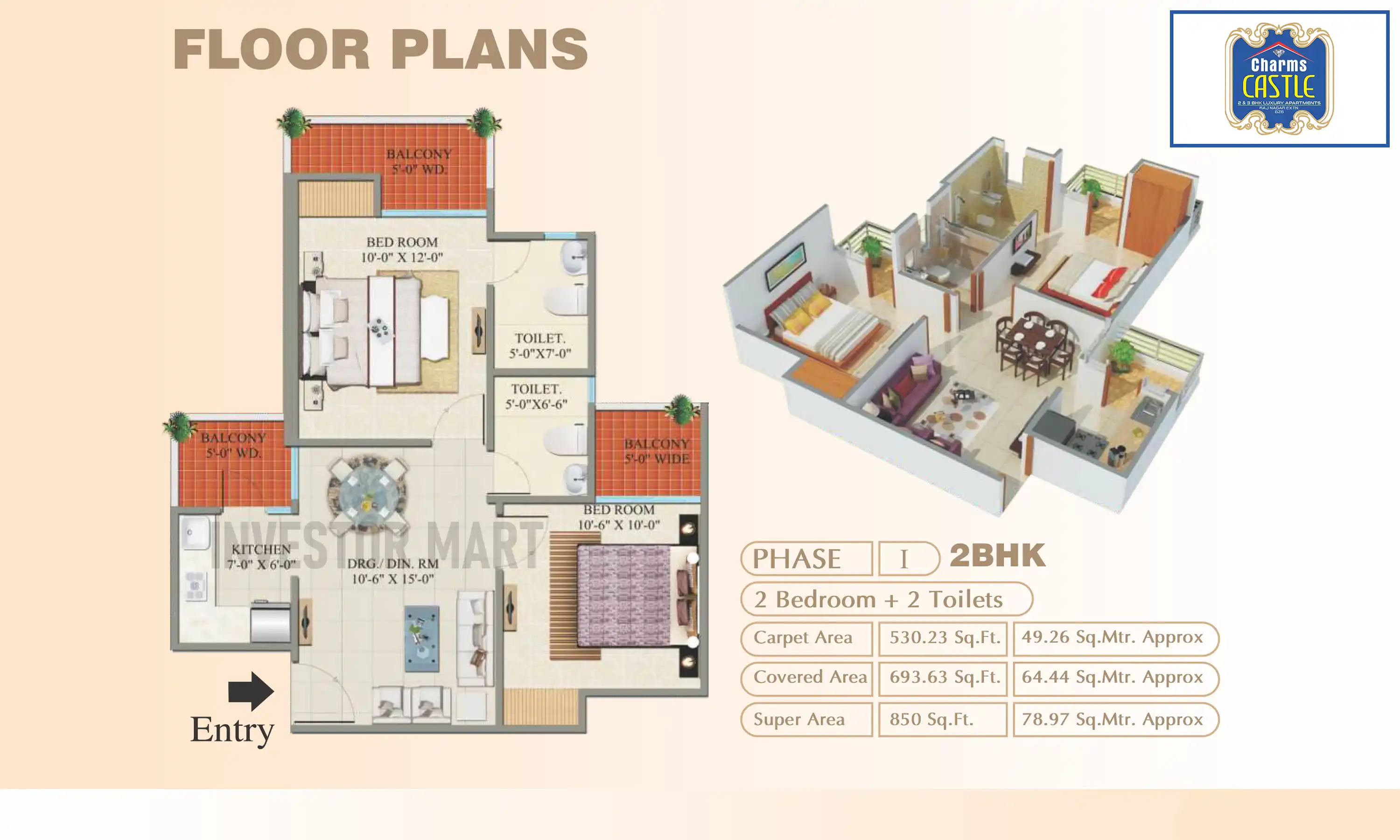 850 Sqft