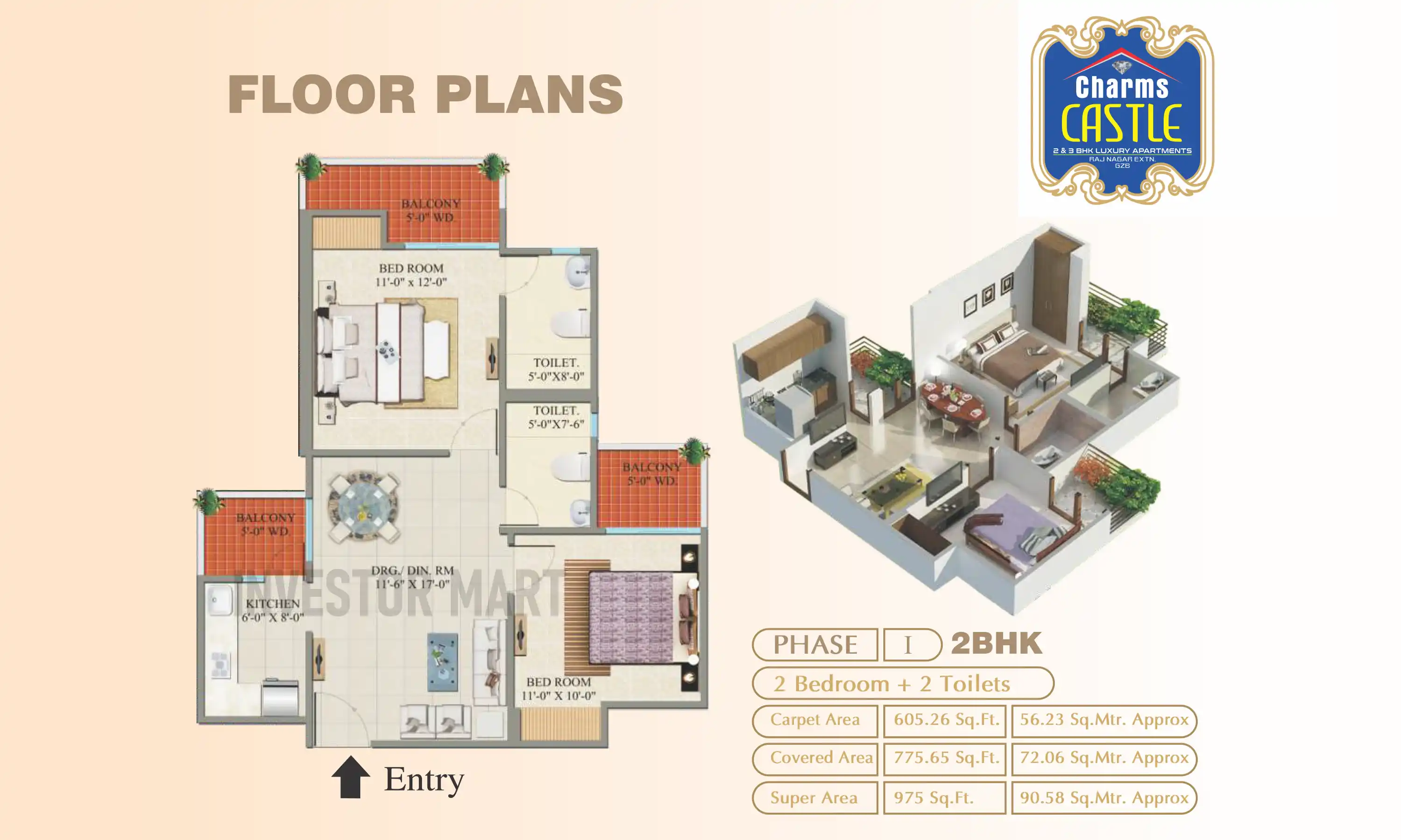 975 Sqft