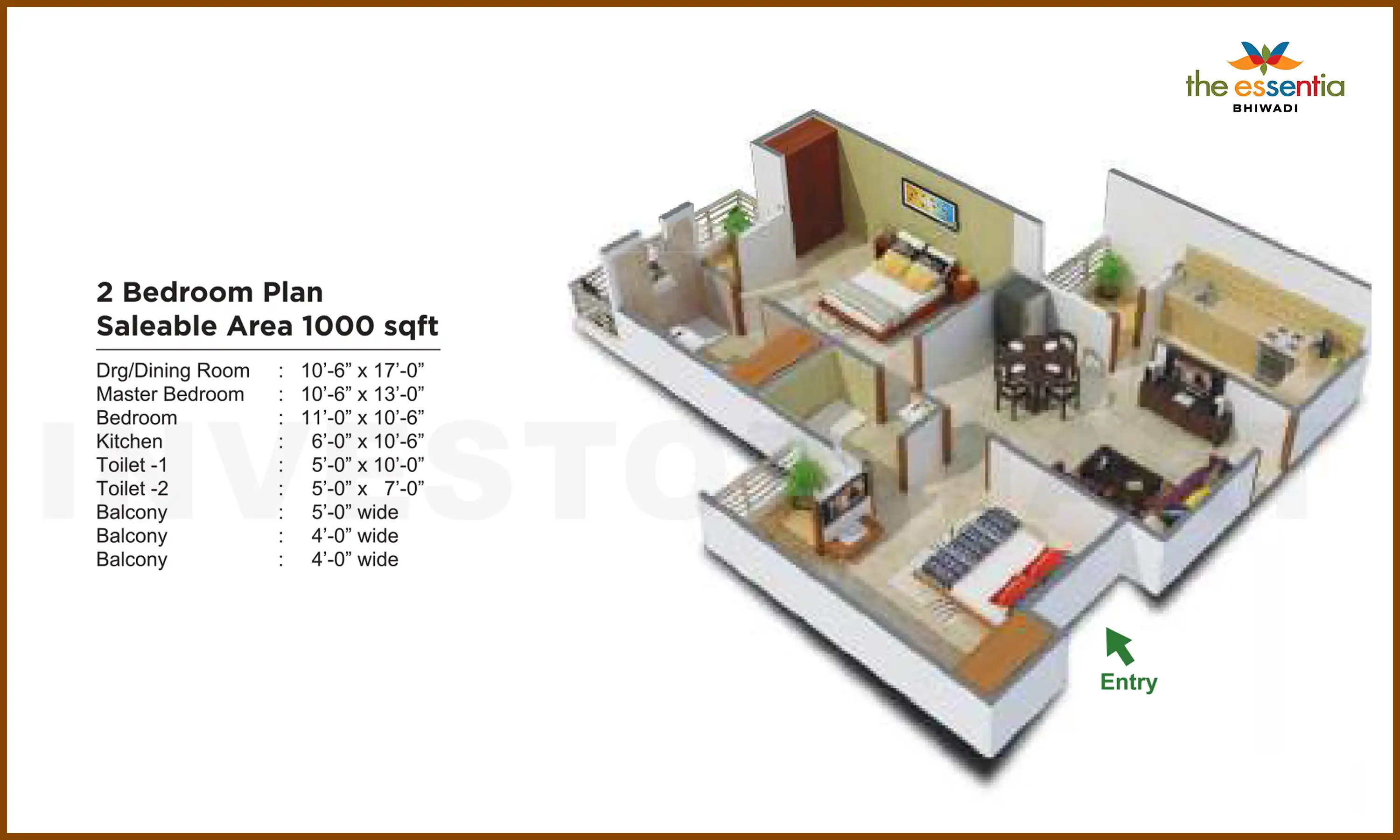 1000 Sqft