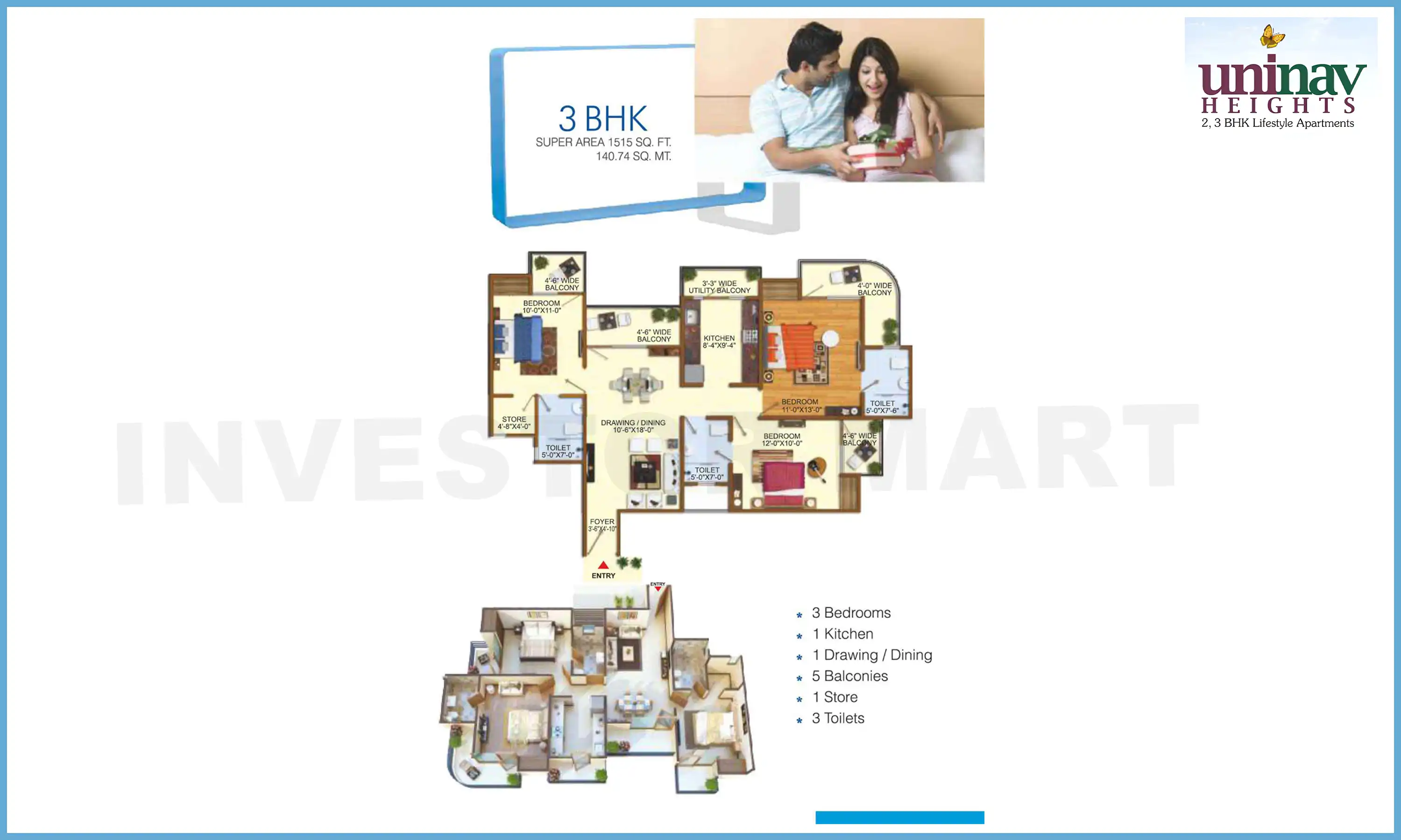 1515 Sqft