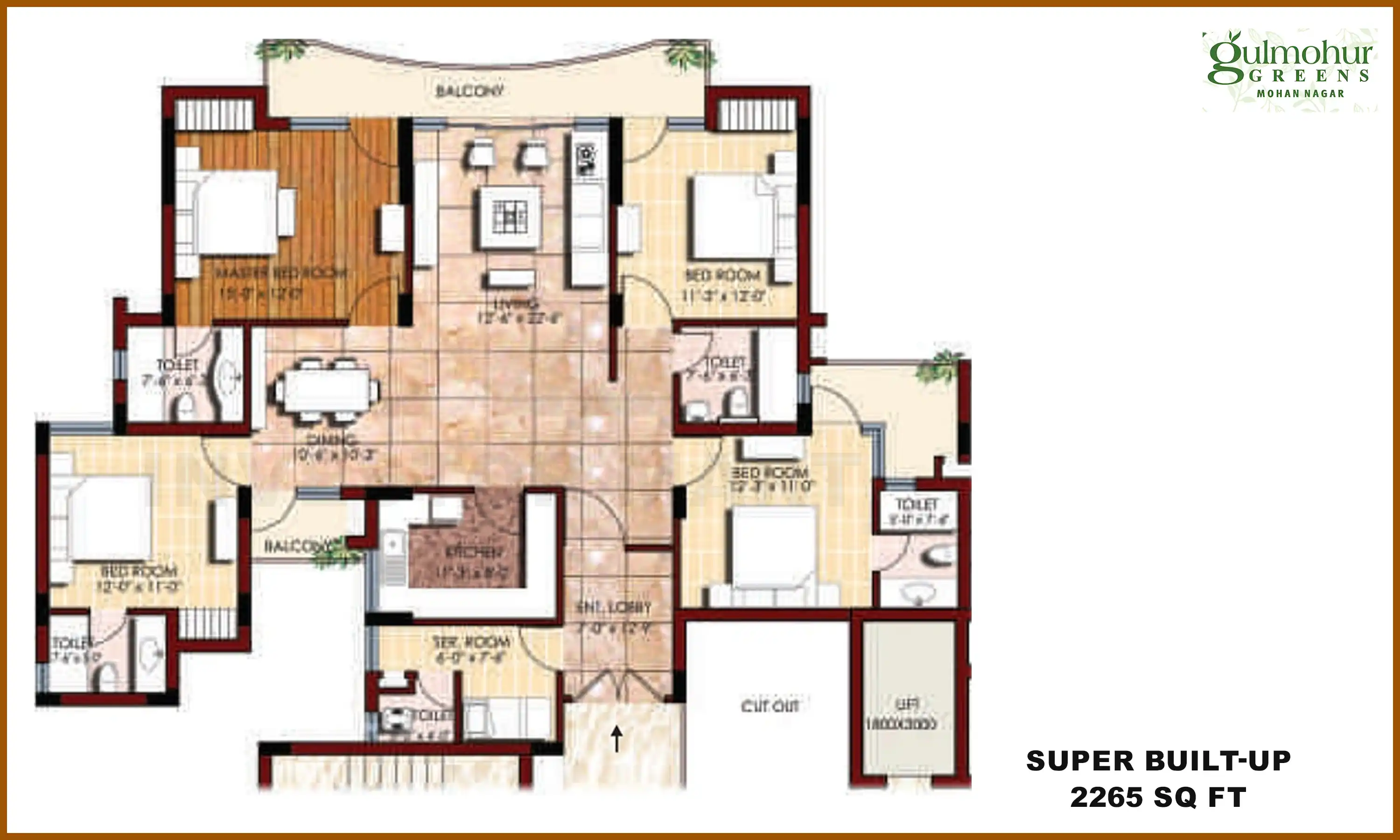 2265 Sqft