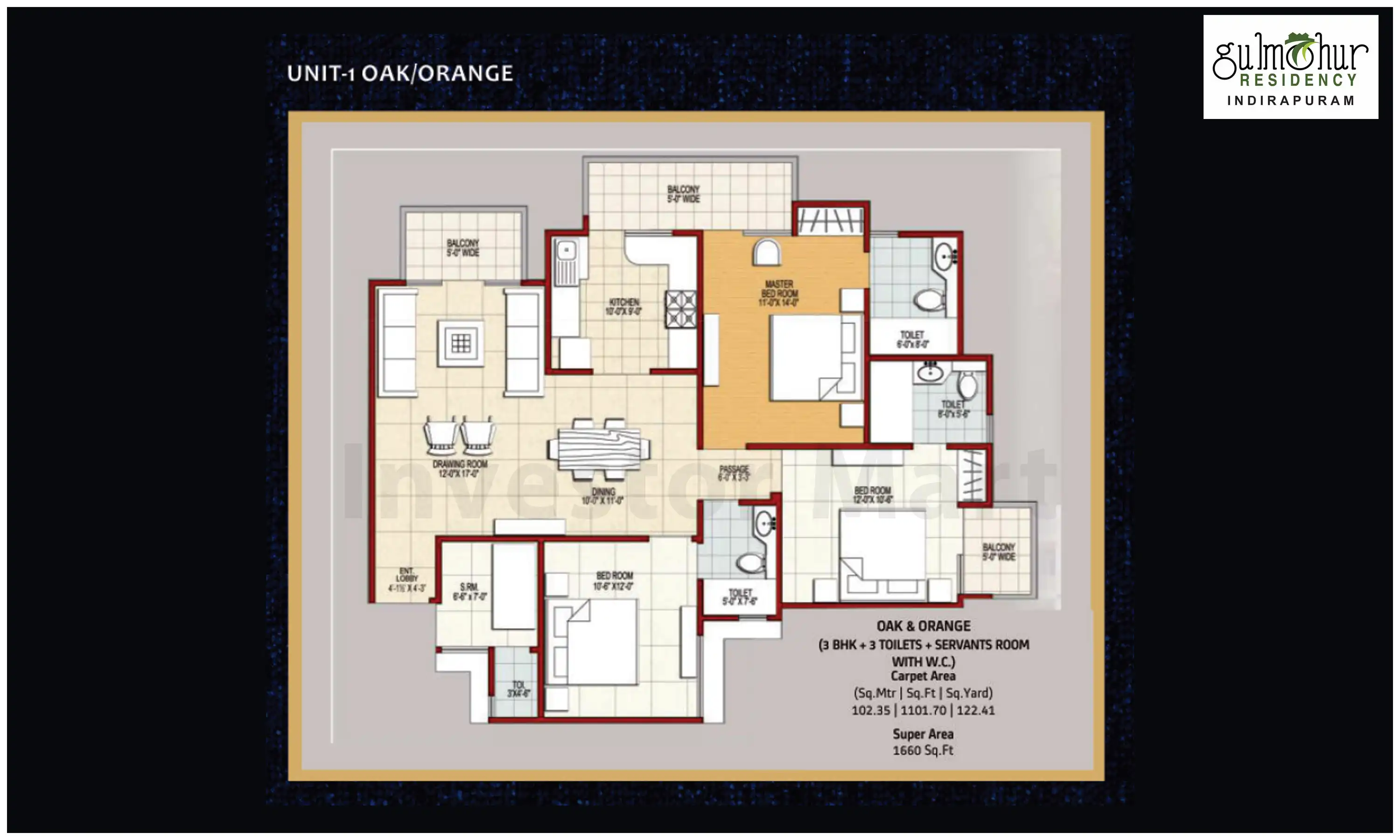 1660 Sqft