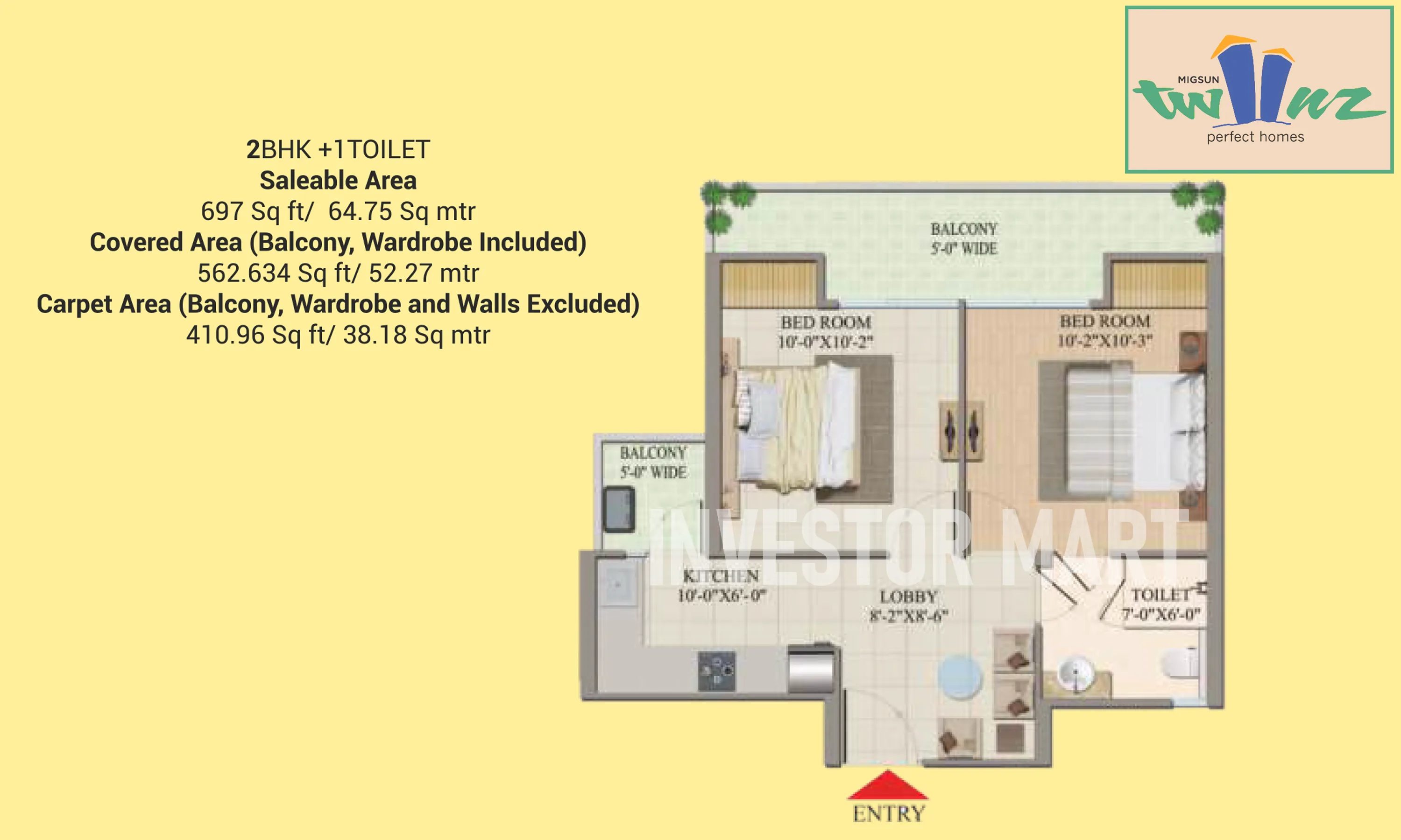 410 Sqft