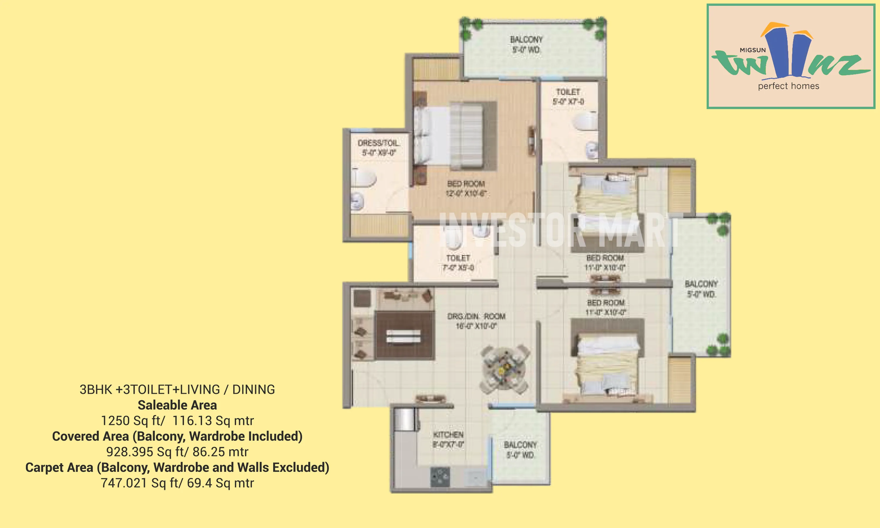 774 Sqft