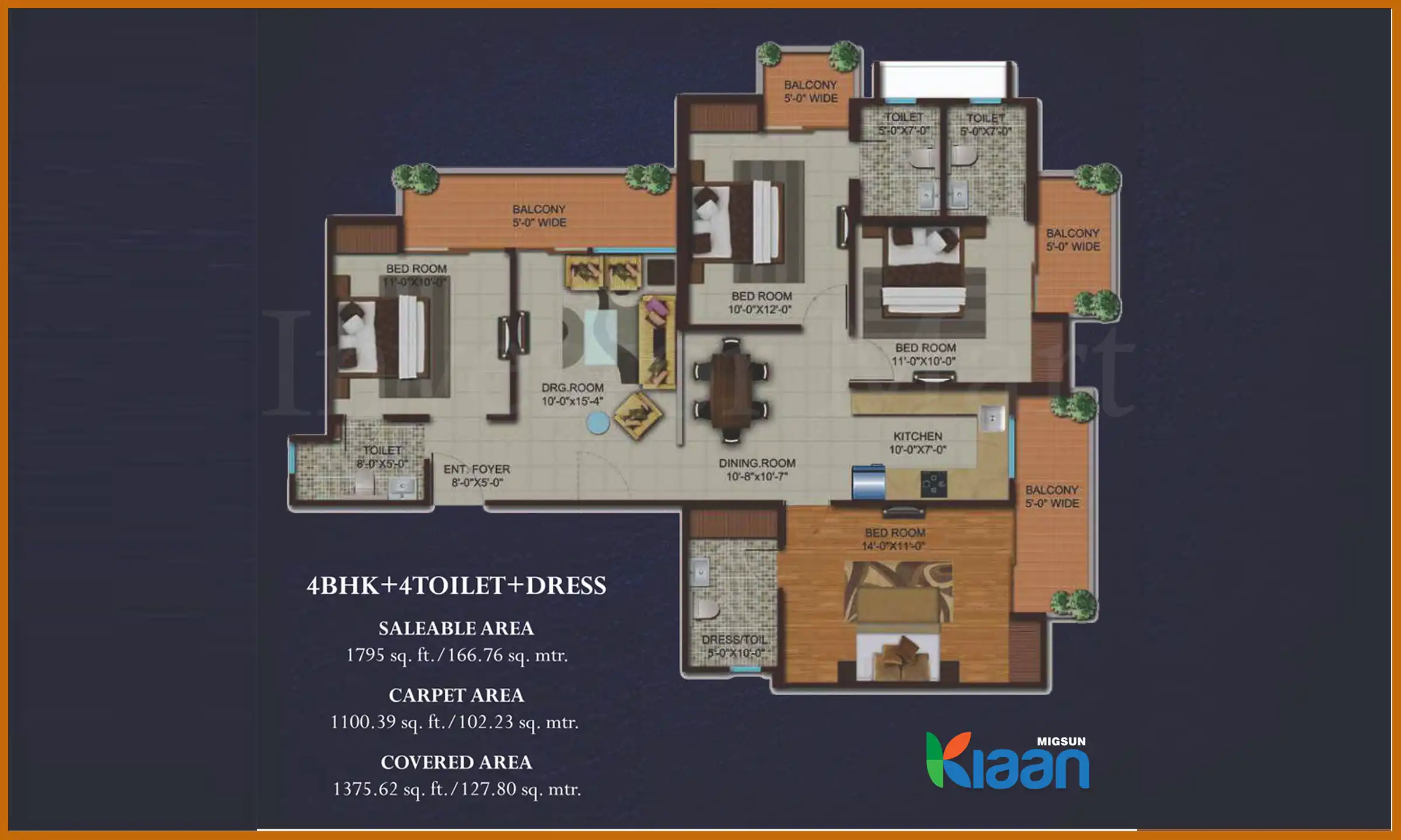 1795 Sqft