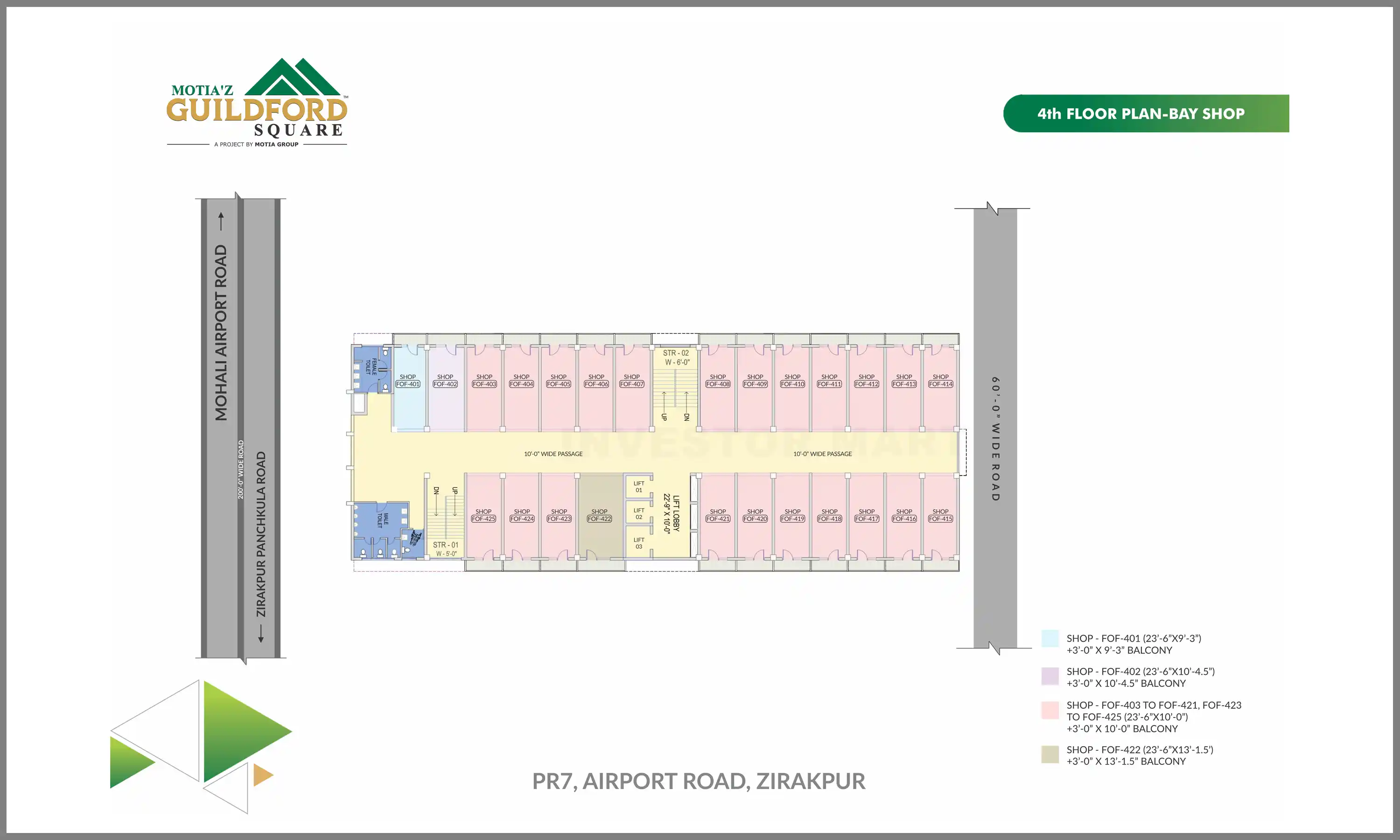 430 Sqft