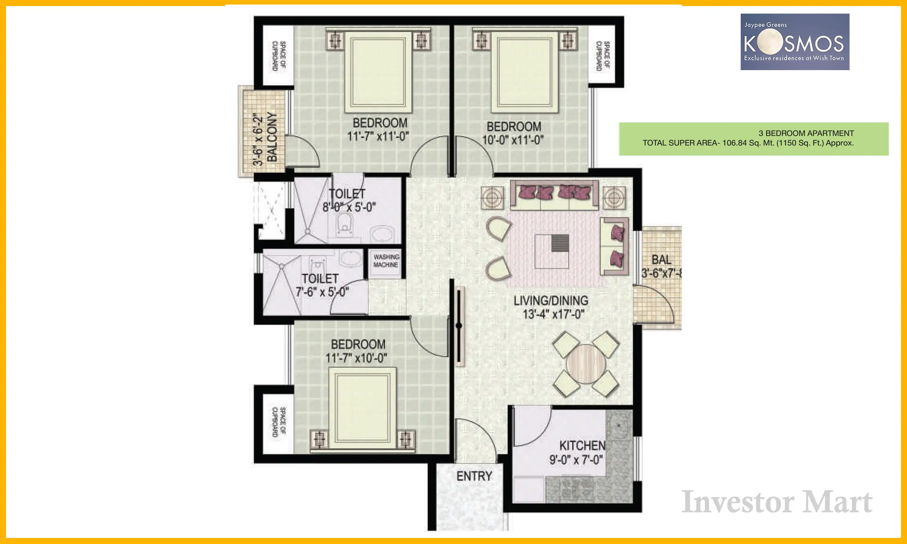 1150 Sqft