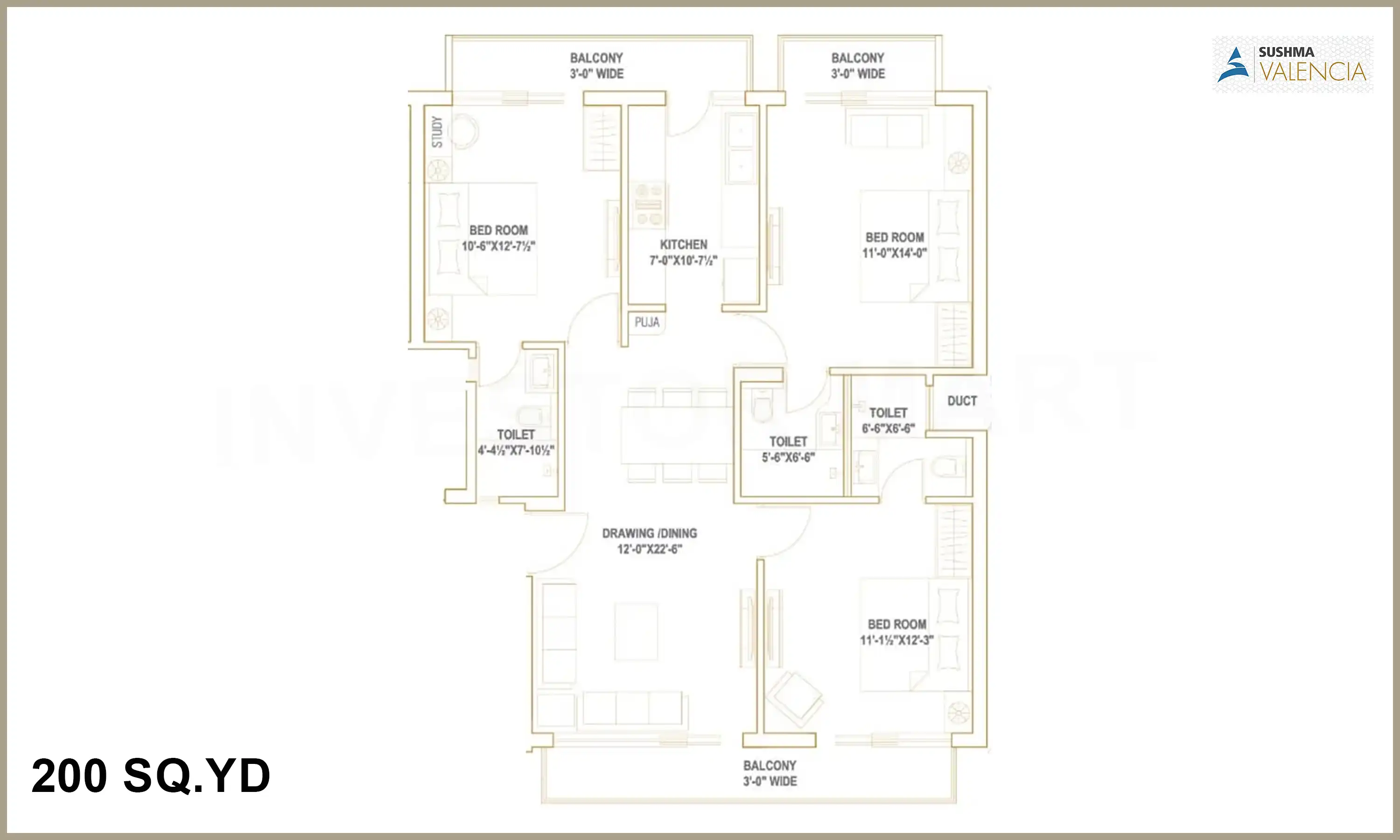 200 Sqft