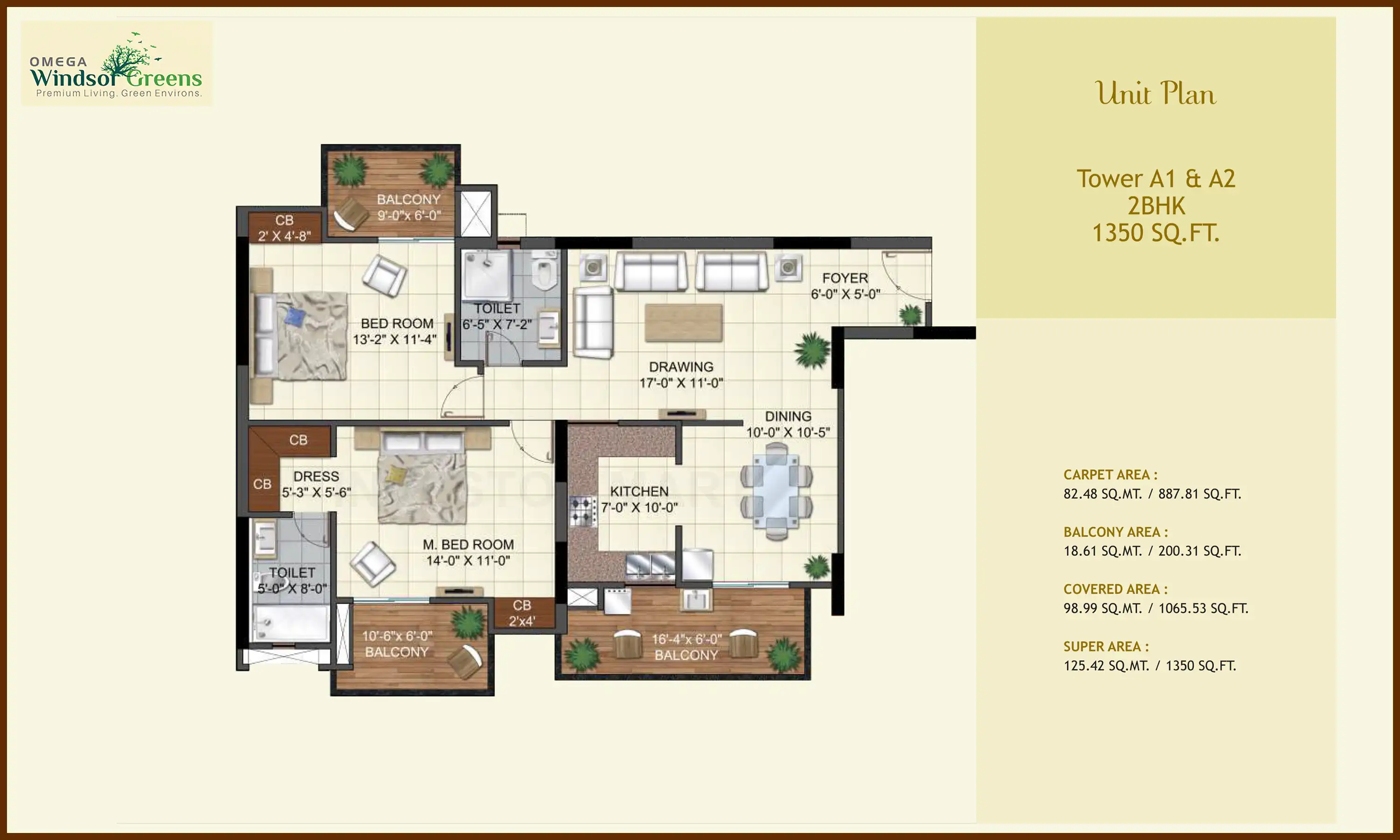 1650 Sqft