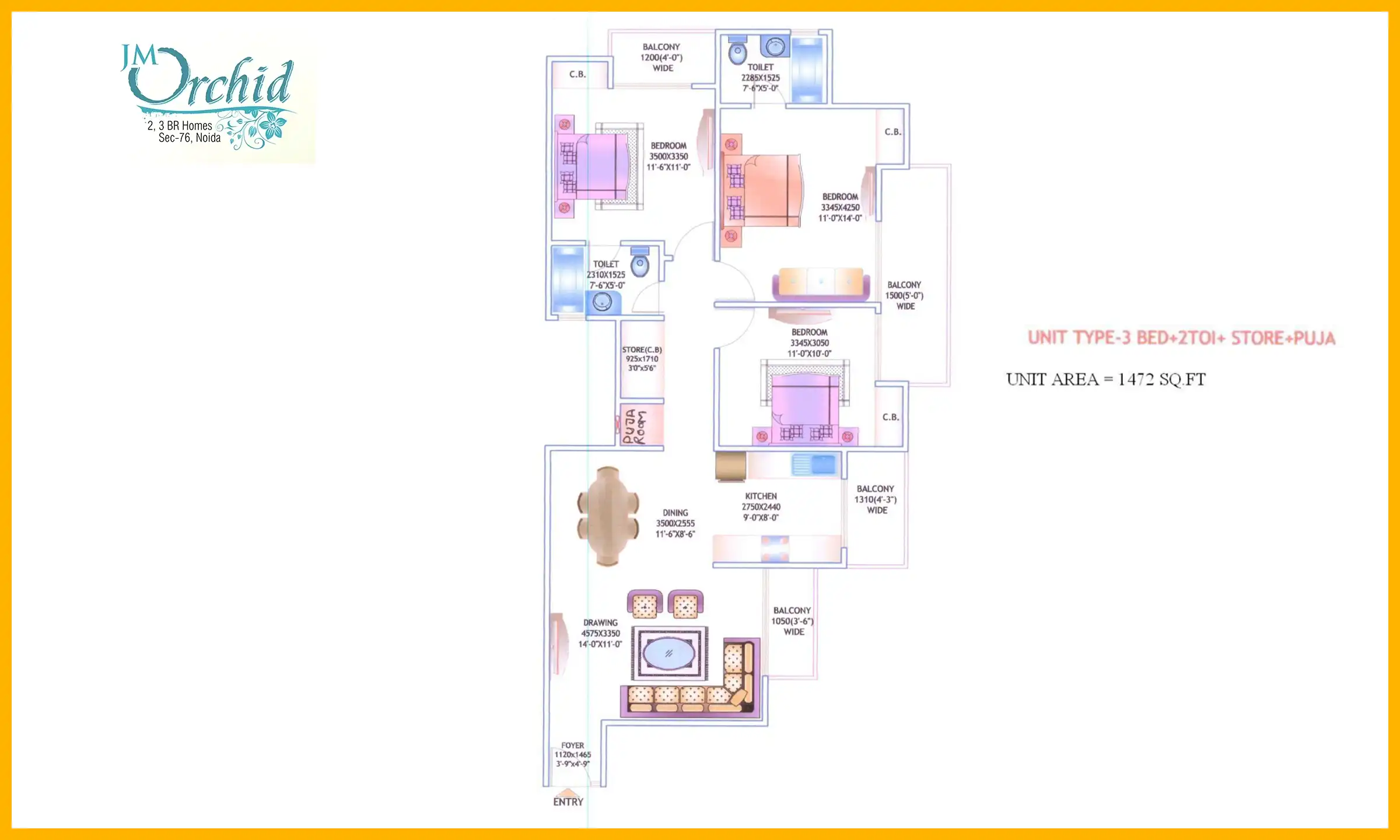 1472 Sqft