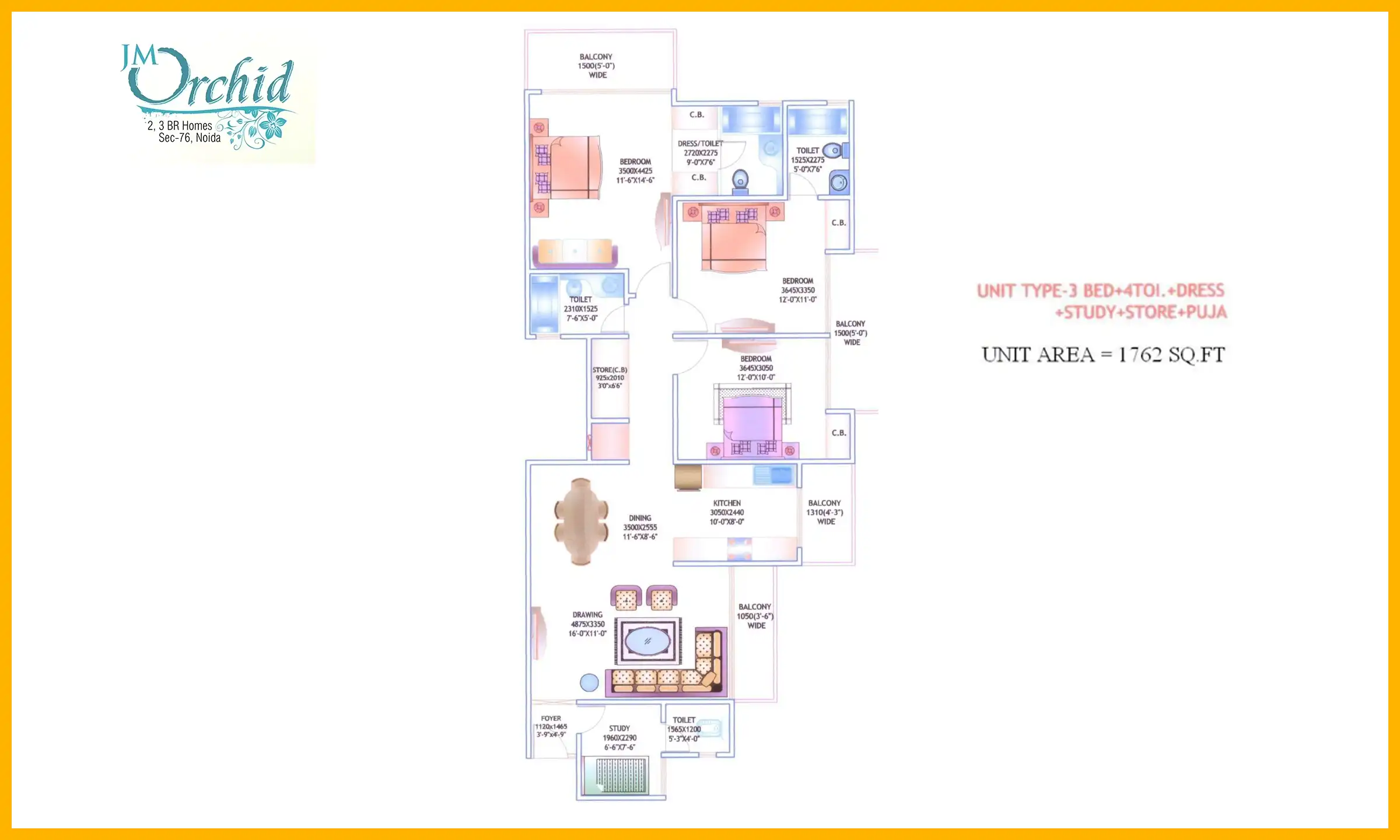 1762 Sqft
