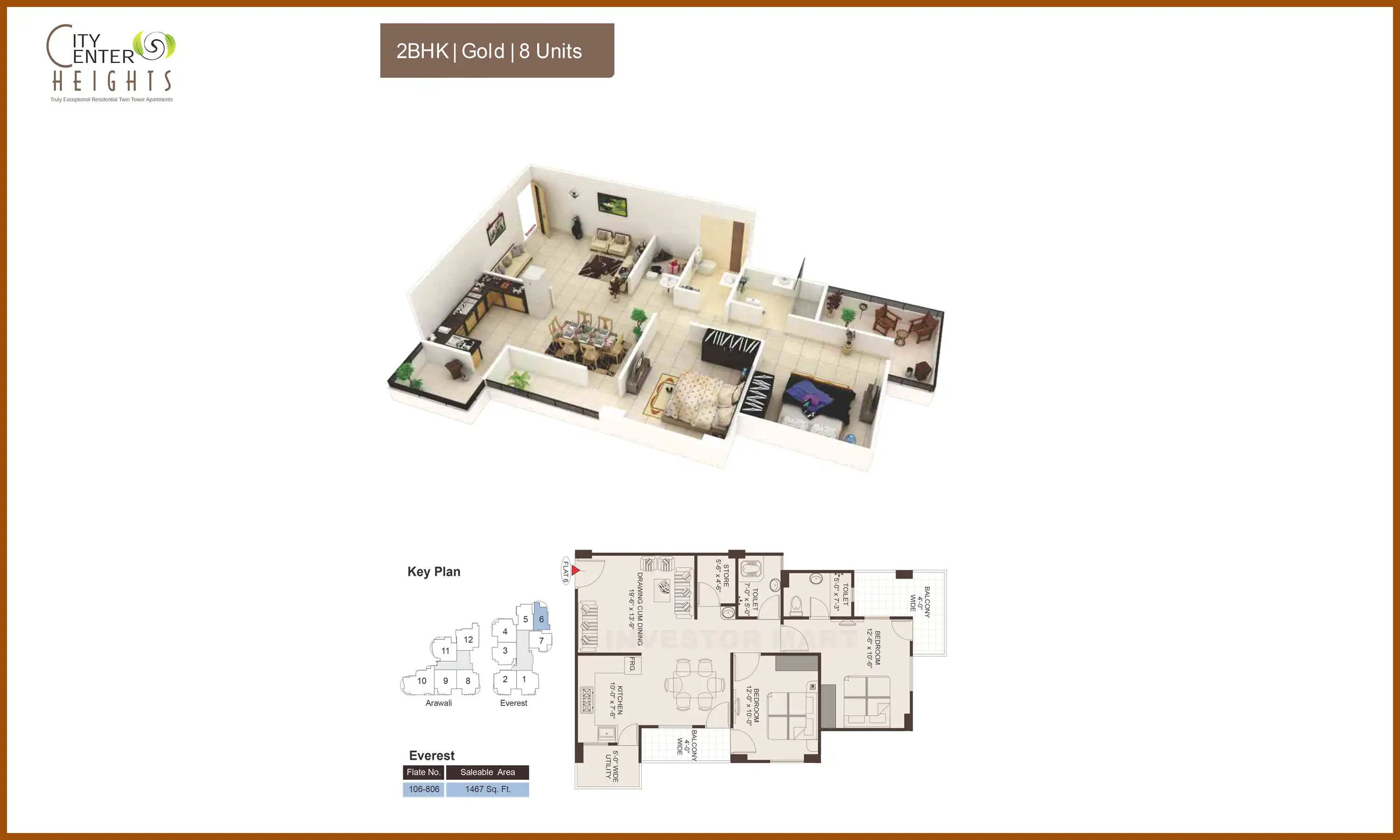 1467 Sqft