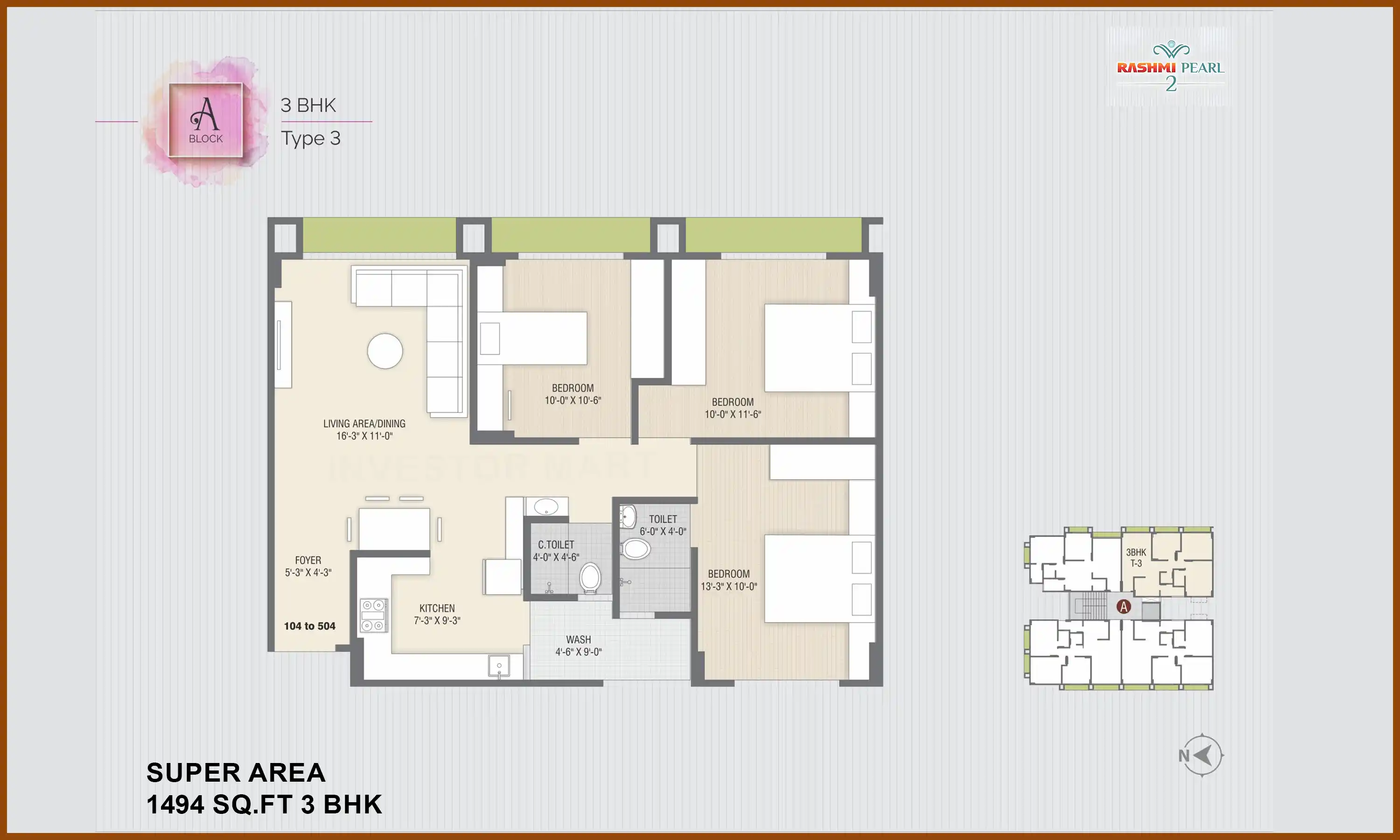1494 Sqft