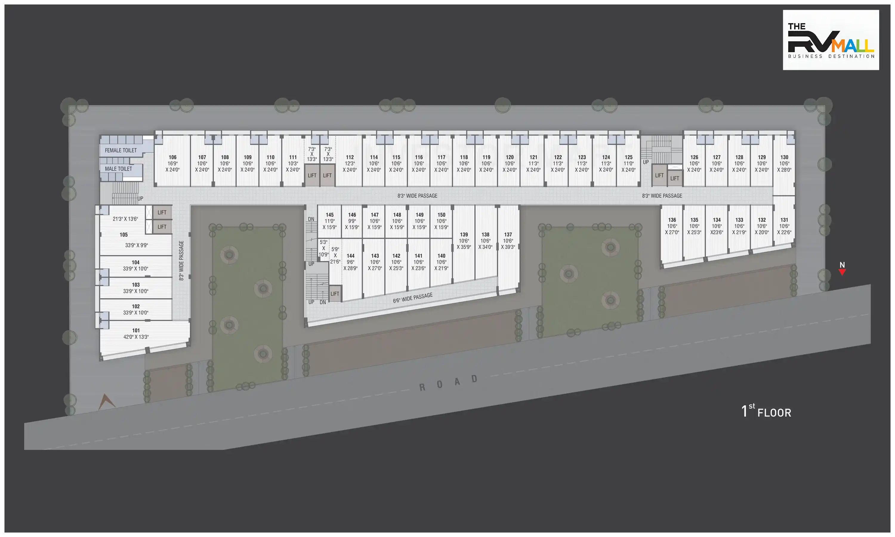330 Sqft