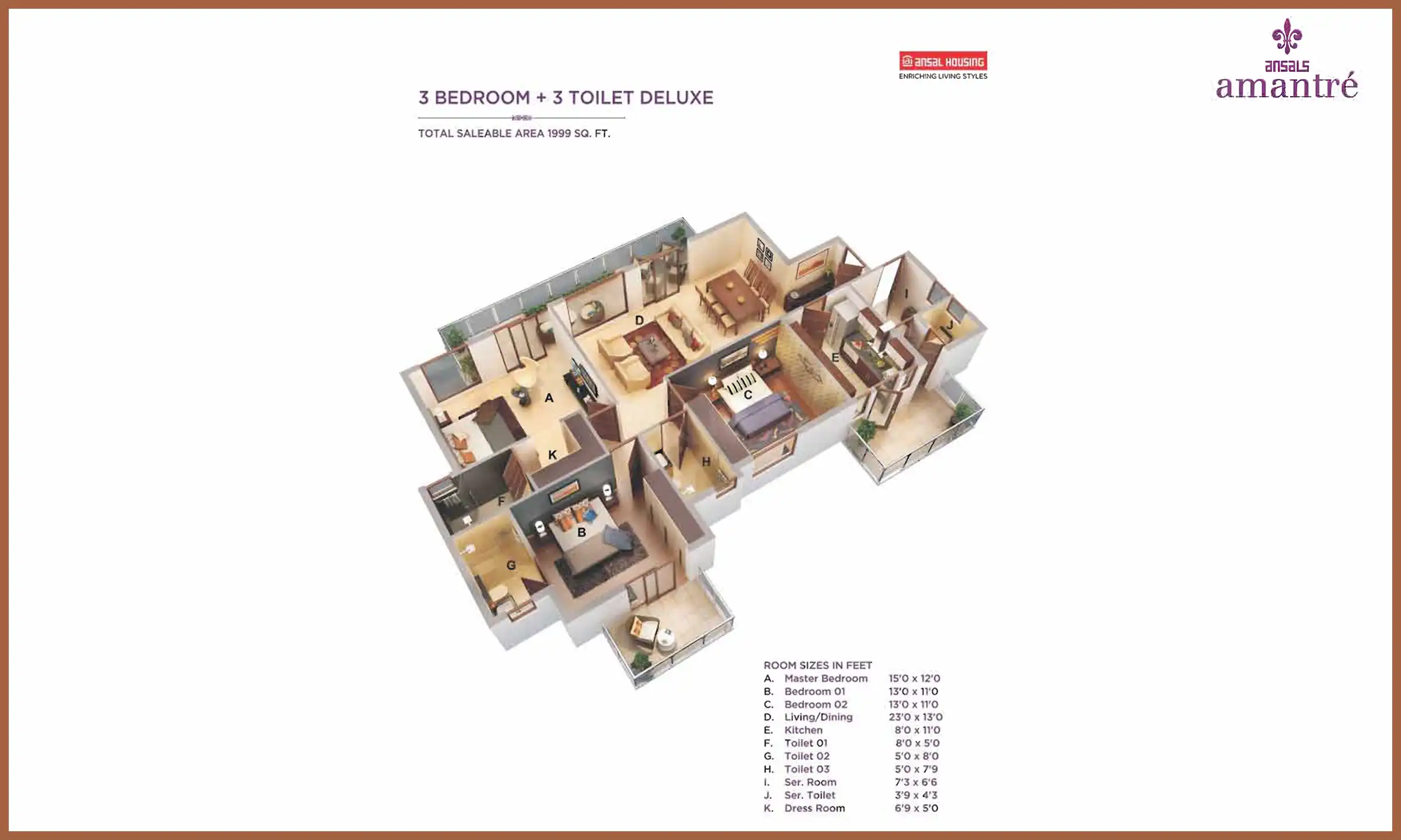 1999 Sqft