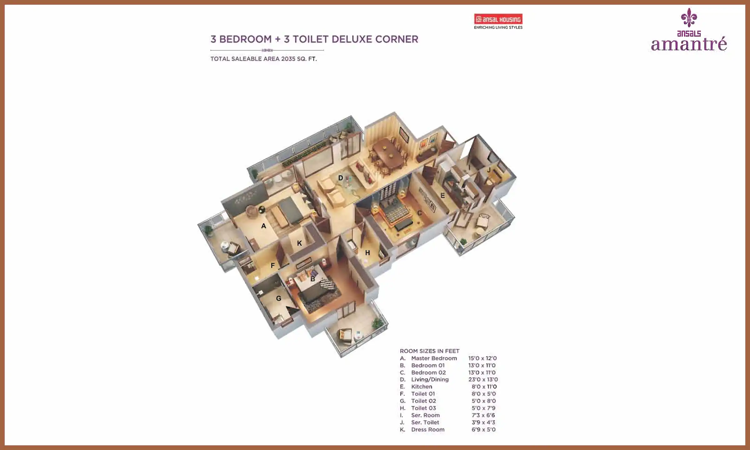 2035 Sqft