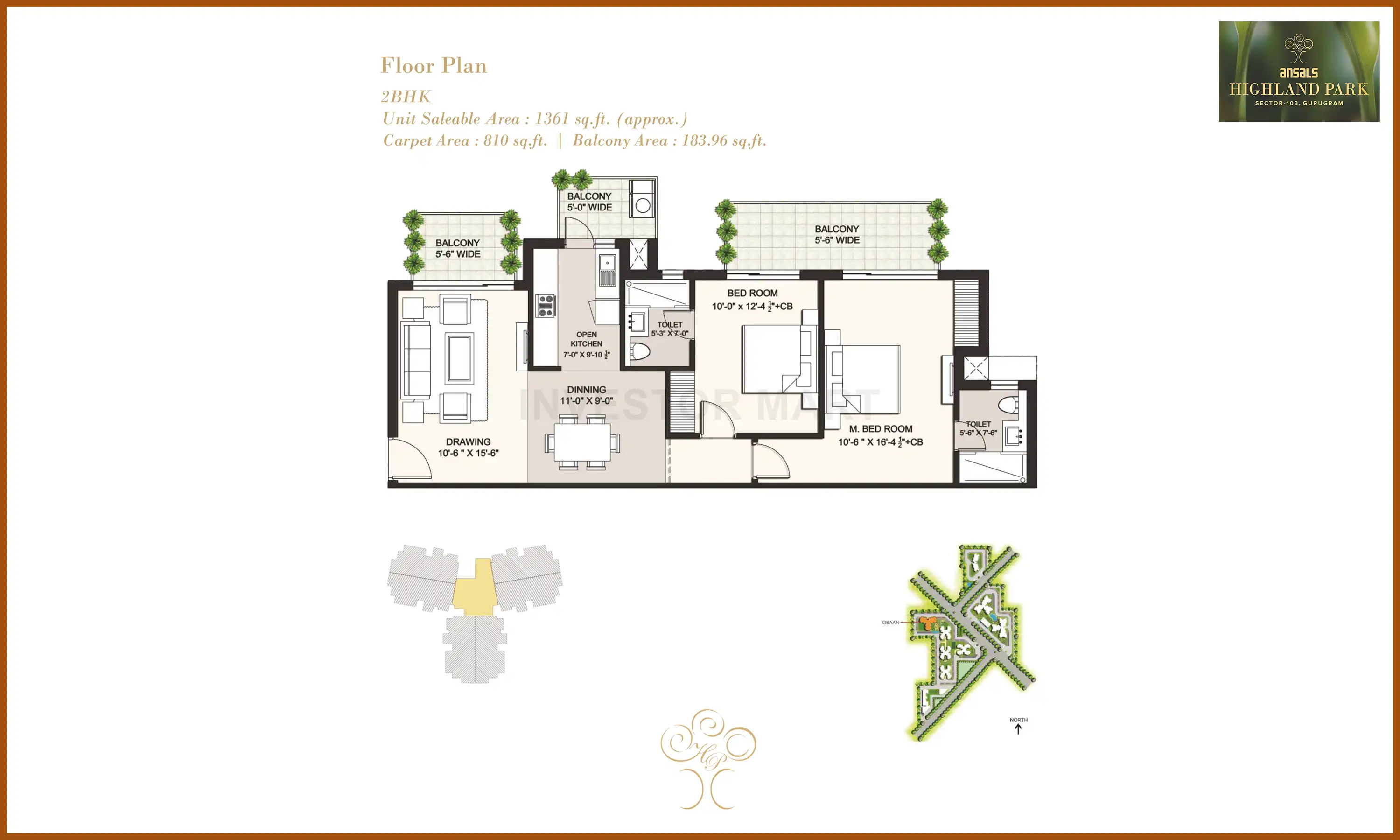 1361 Sqft