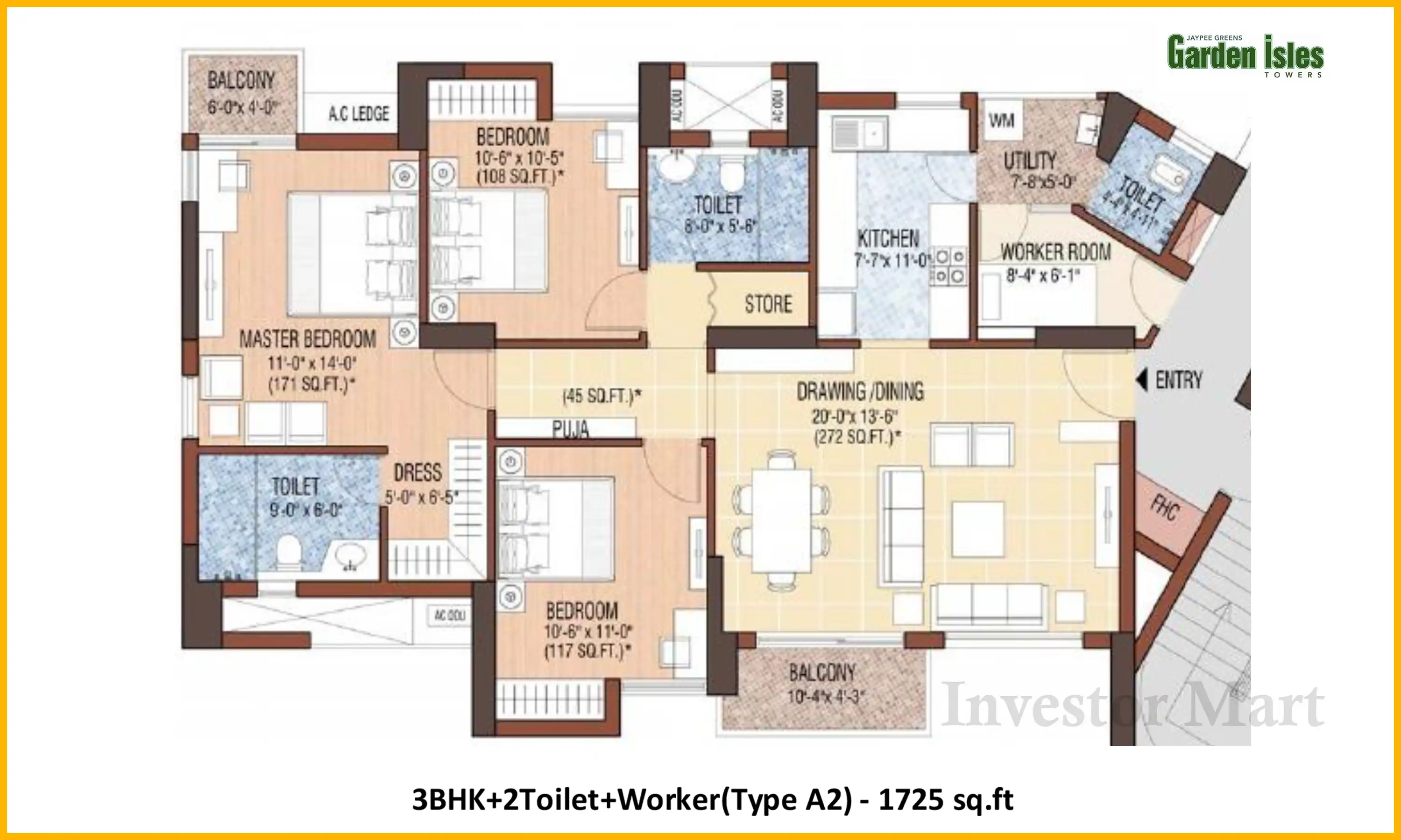 1725 Sqft