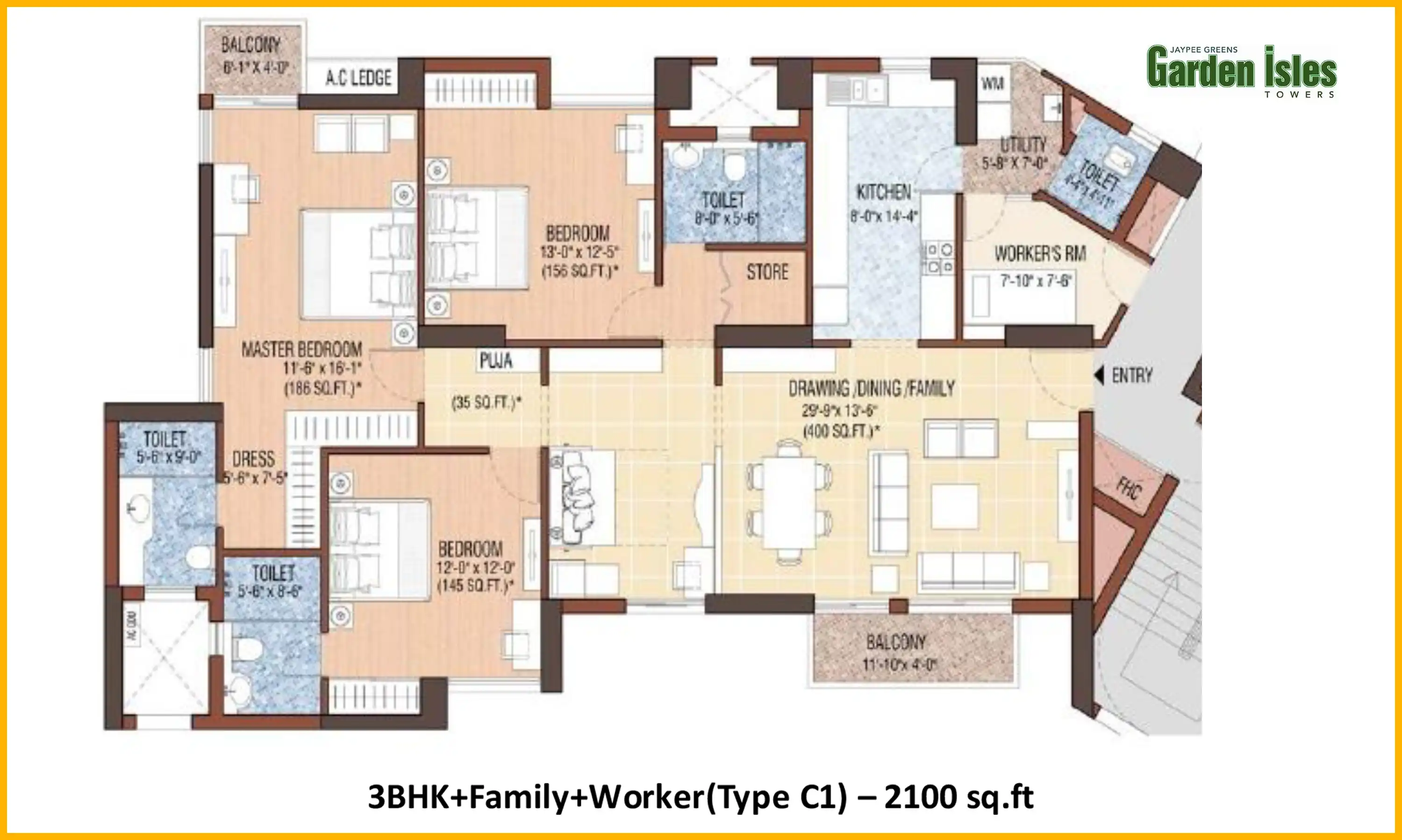 2100 Sqft