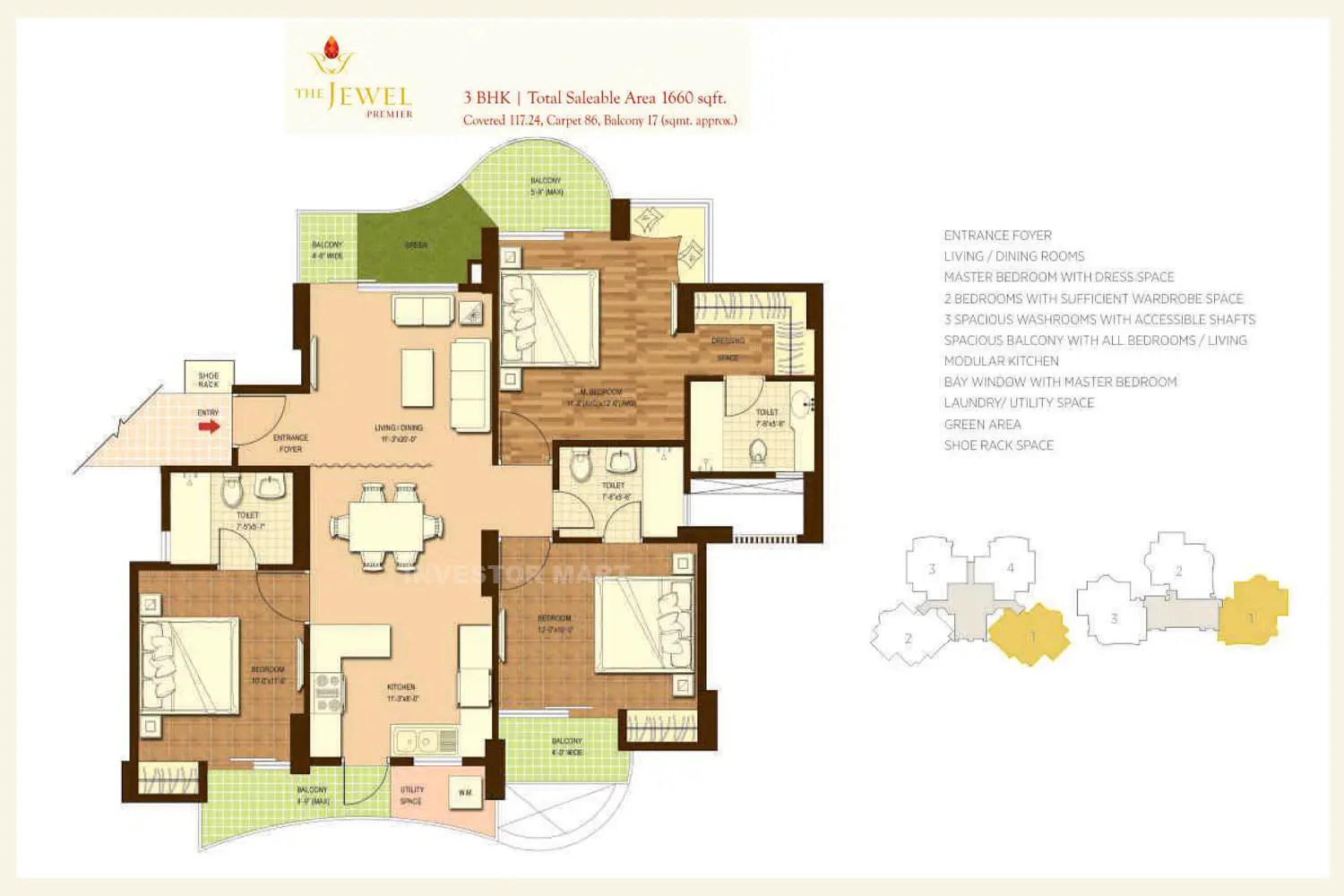1660 Sqft
