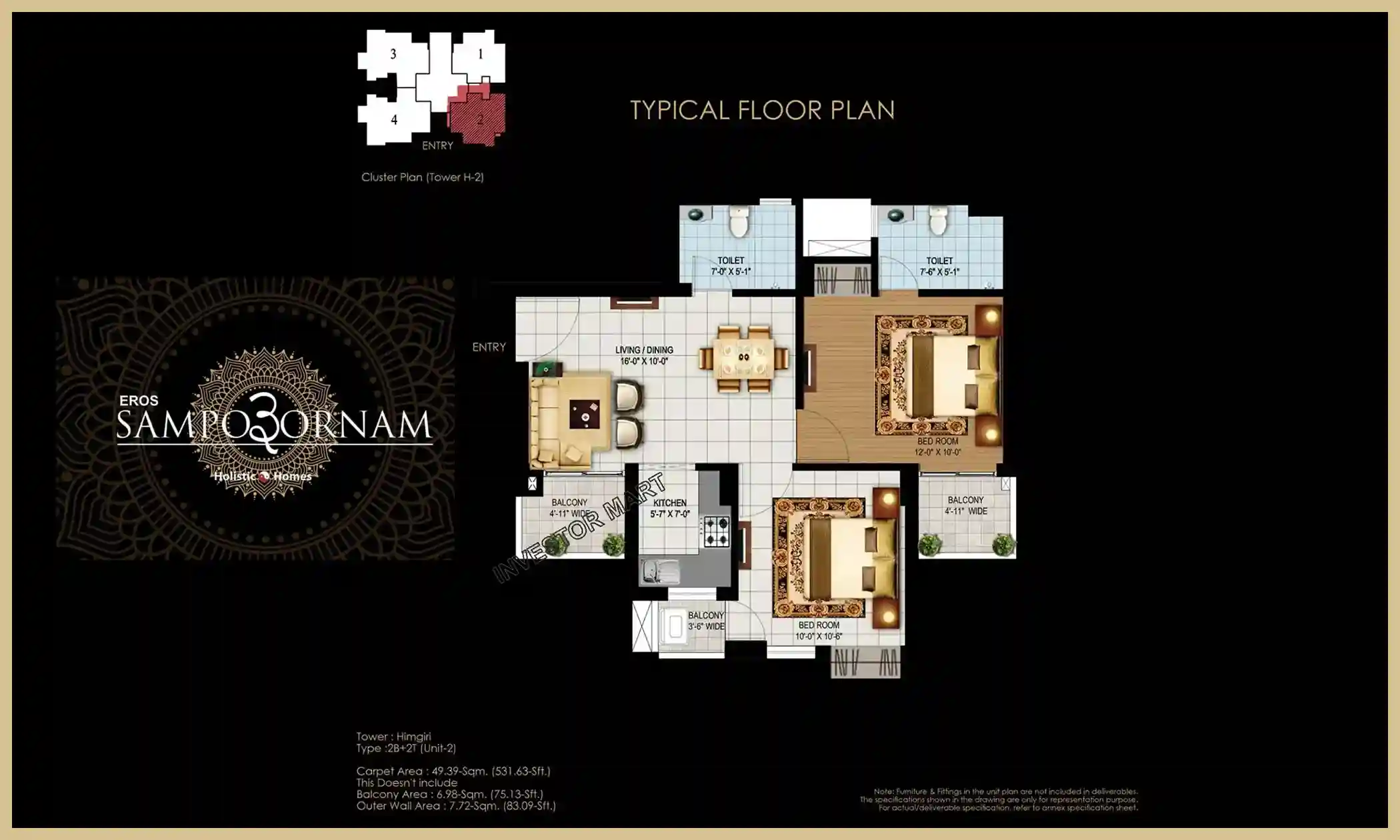531 Sqft