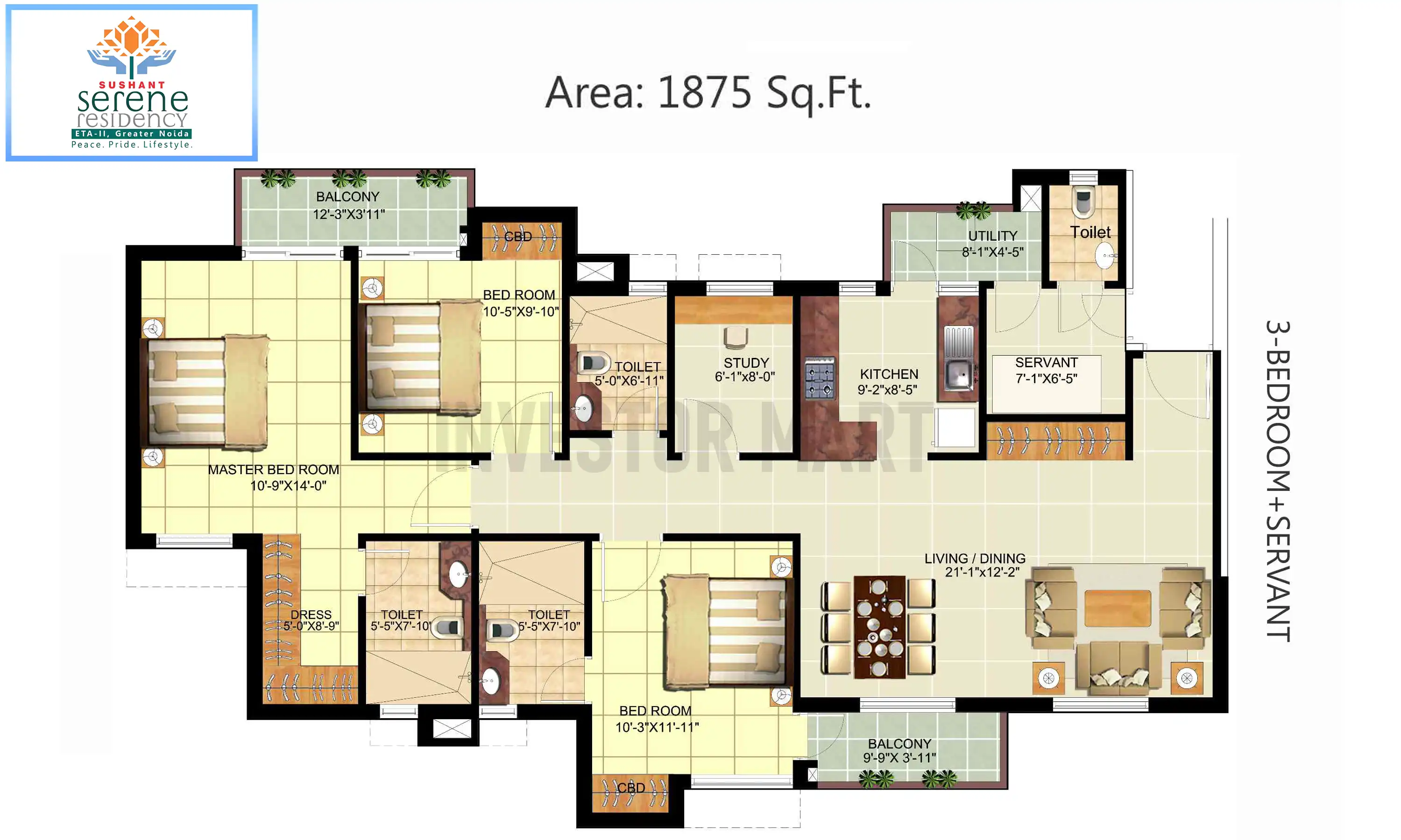 1875 Sqft