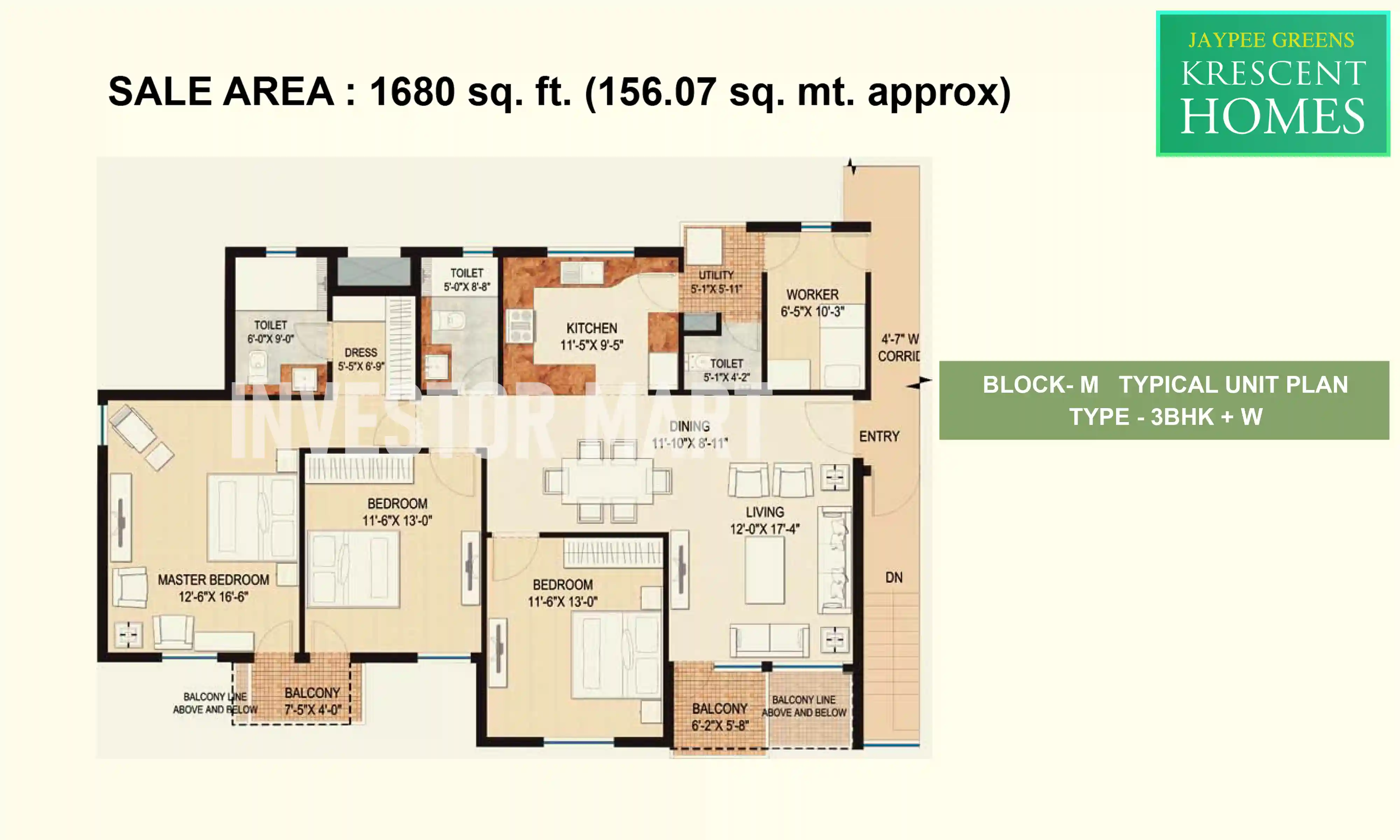 1680 Sqft