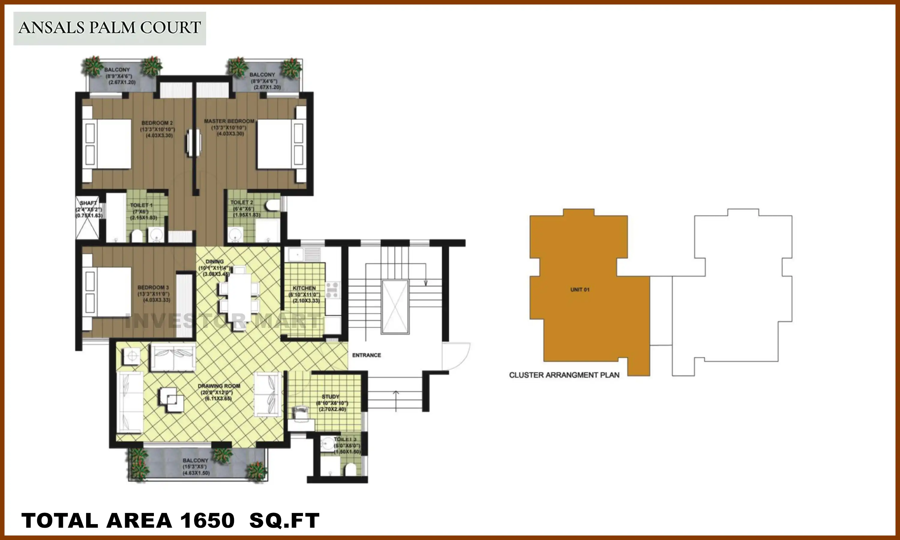 1650 Sqft