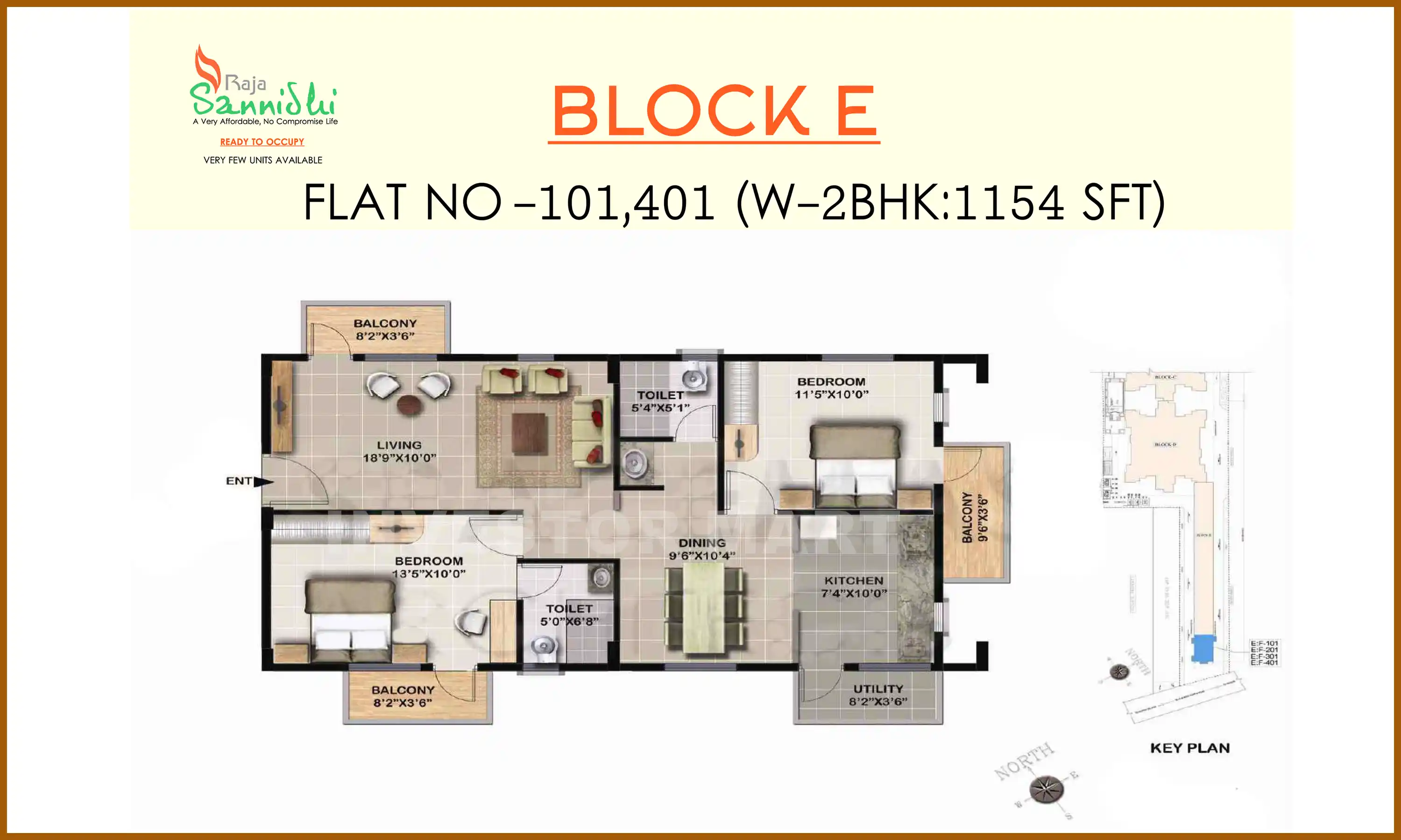 1154 Sqft