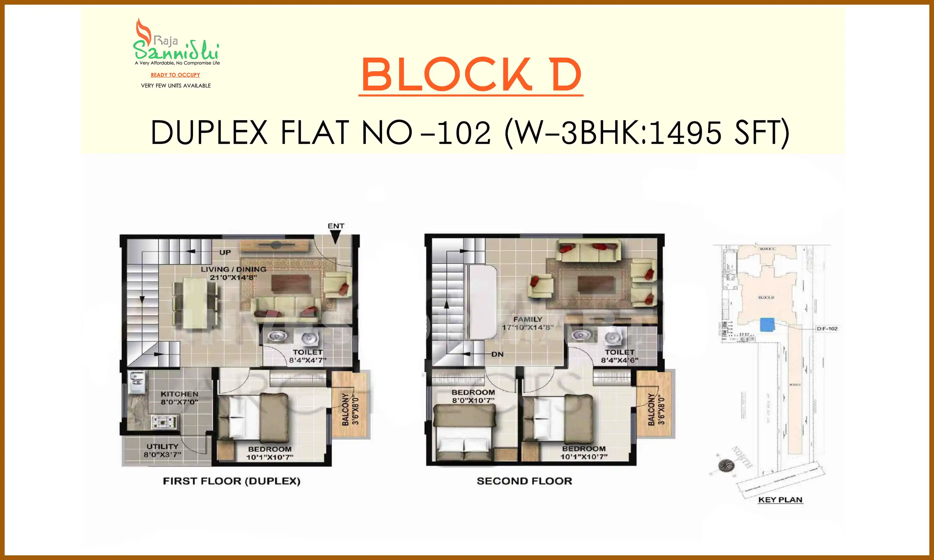 1495 Sqft