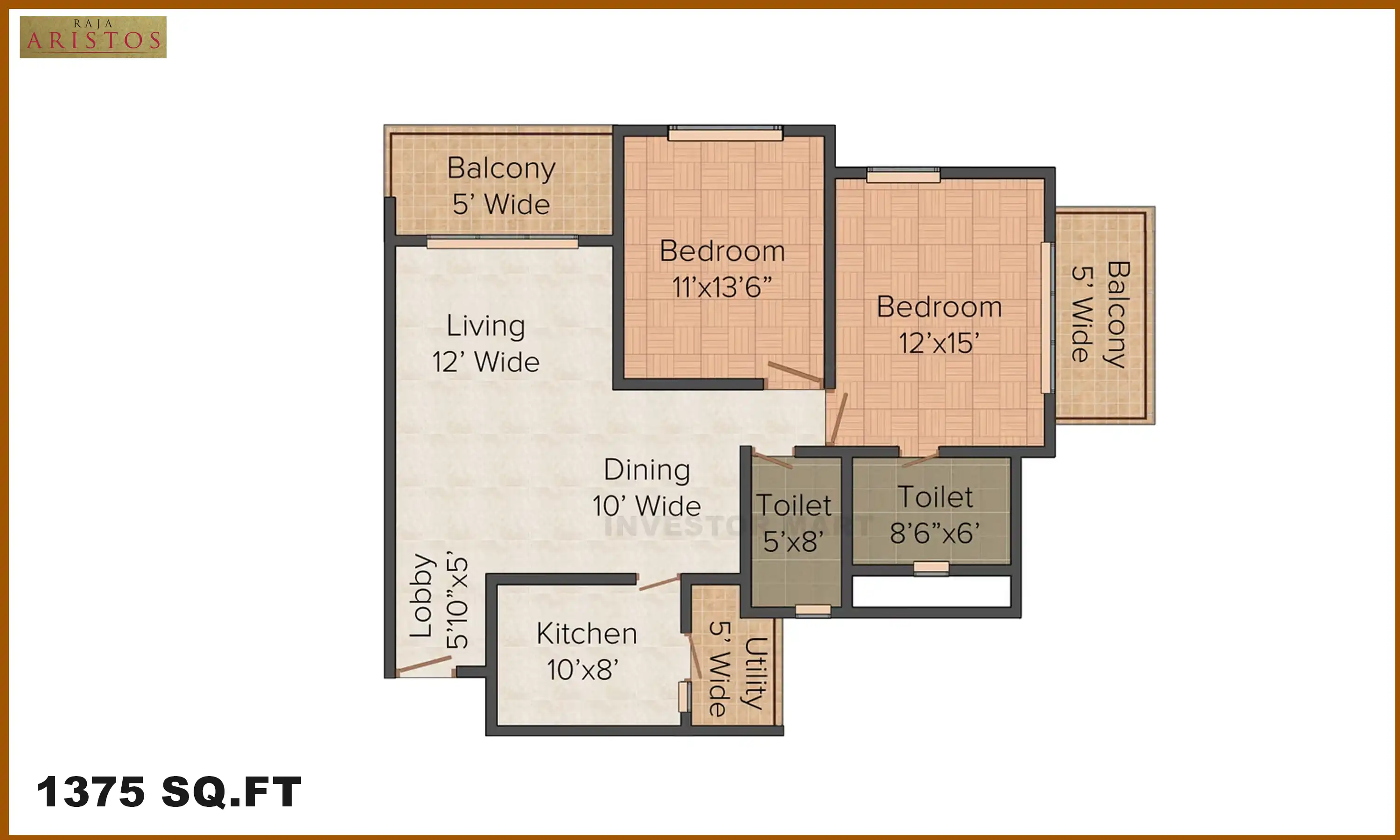 1375 Sqft