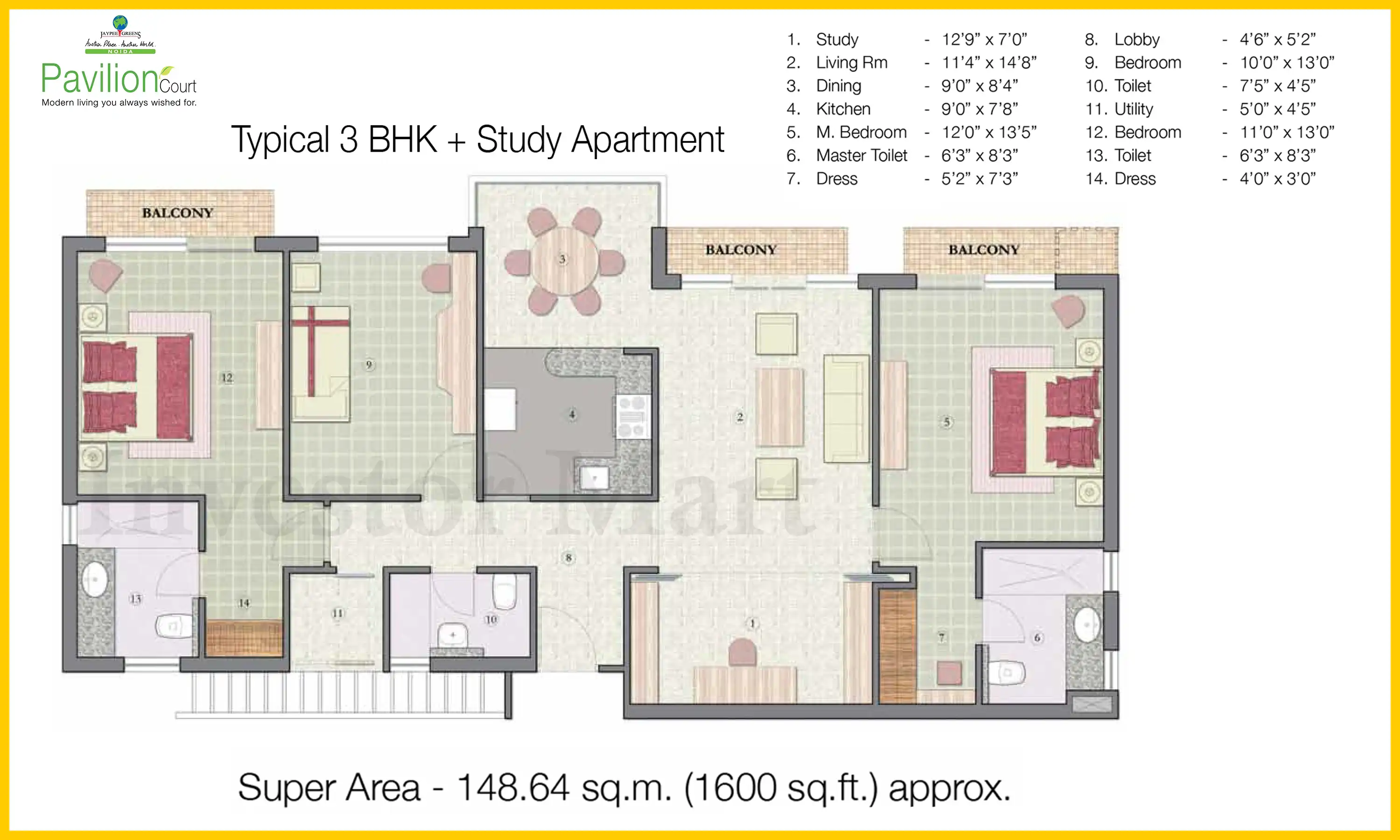 1600 Sqft