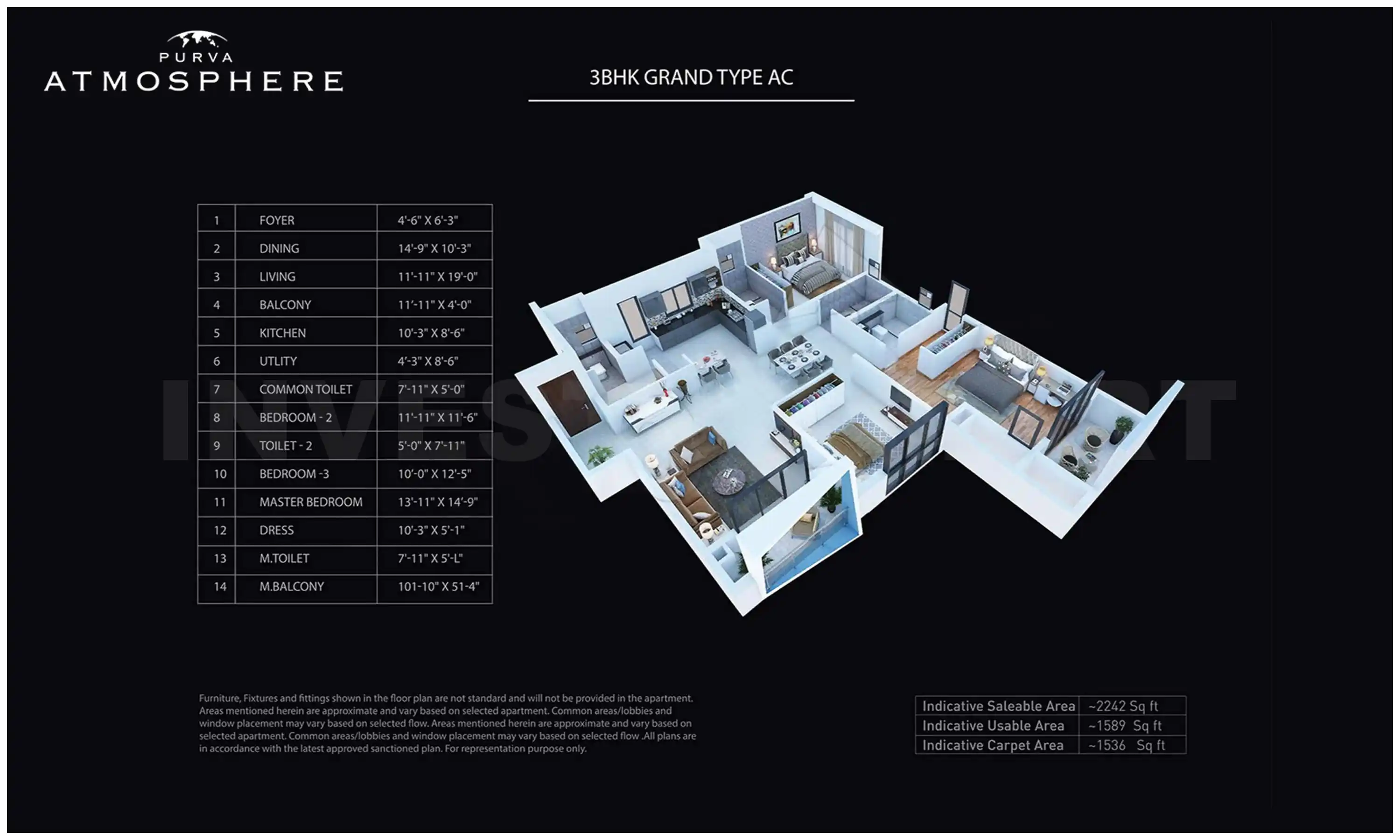 2242 Sqft
