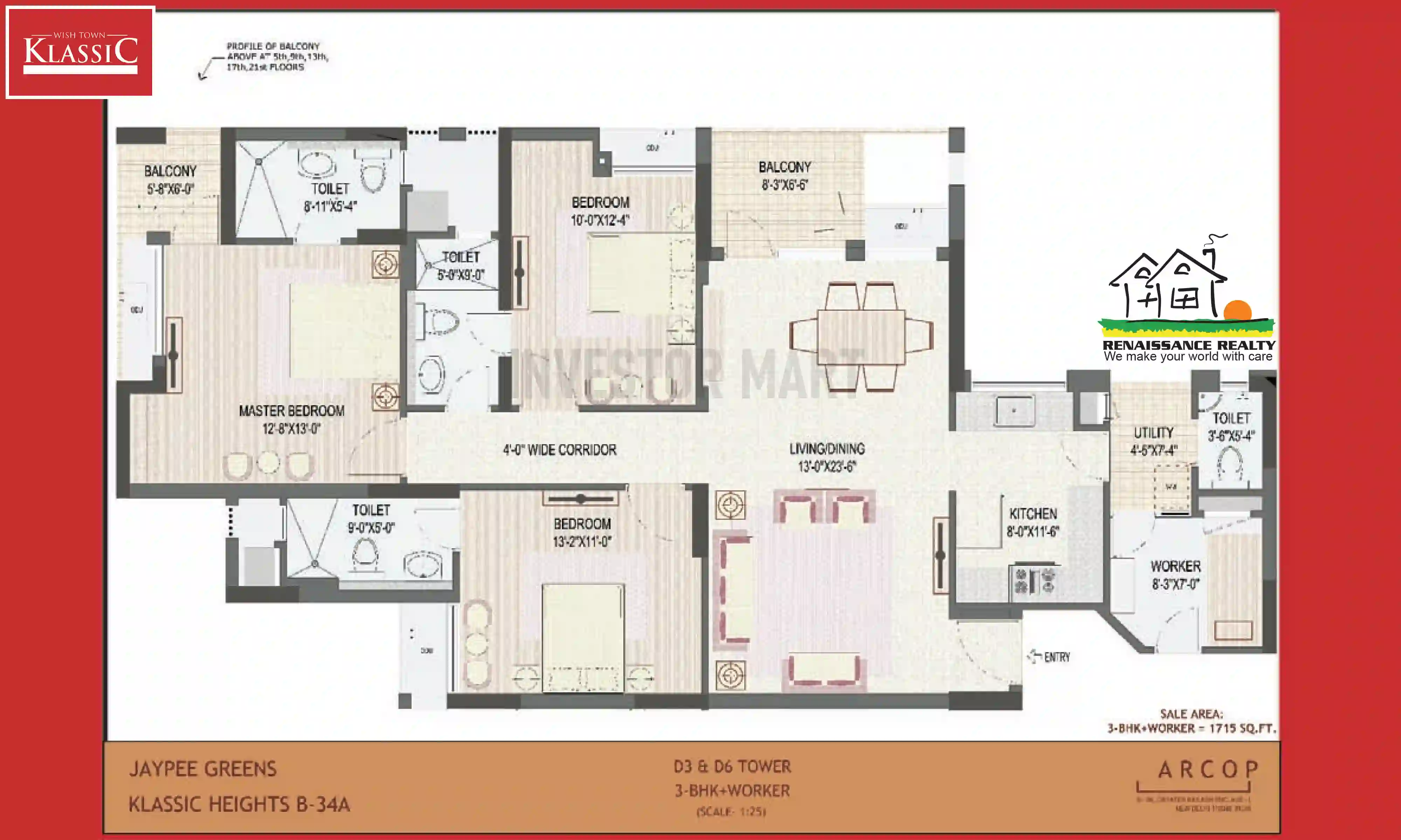 1715 Sqft