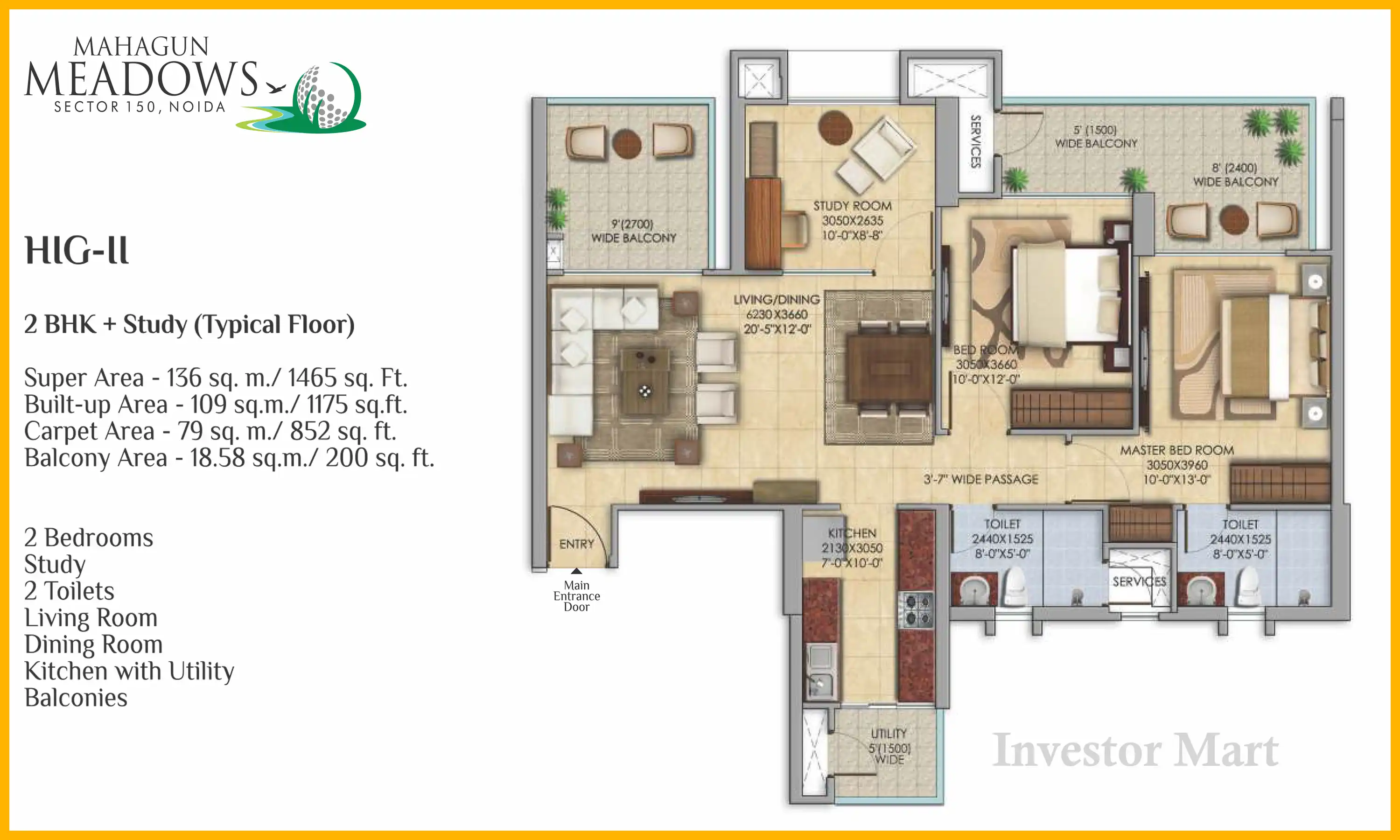 1465 Sqft