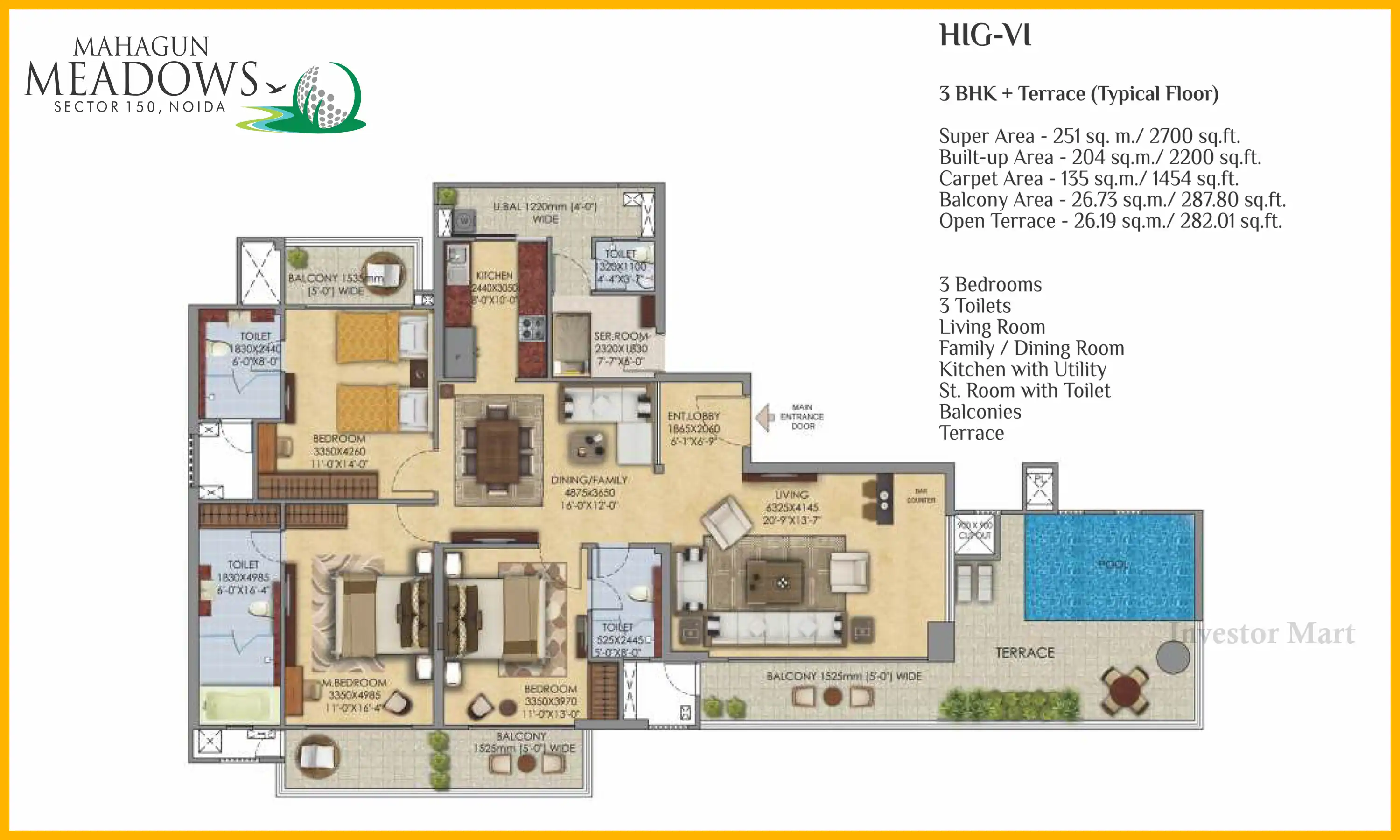 2700 Sqft