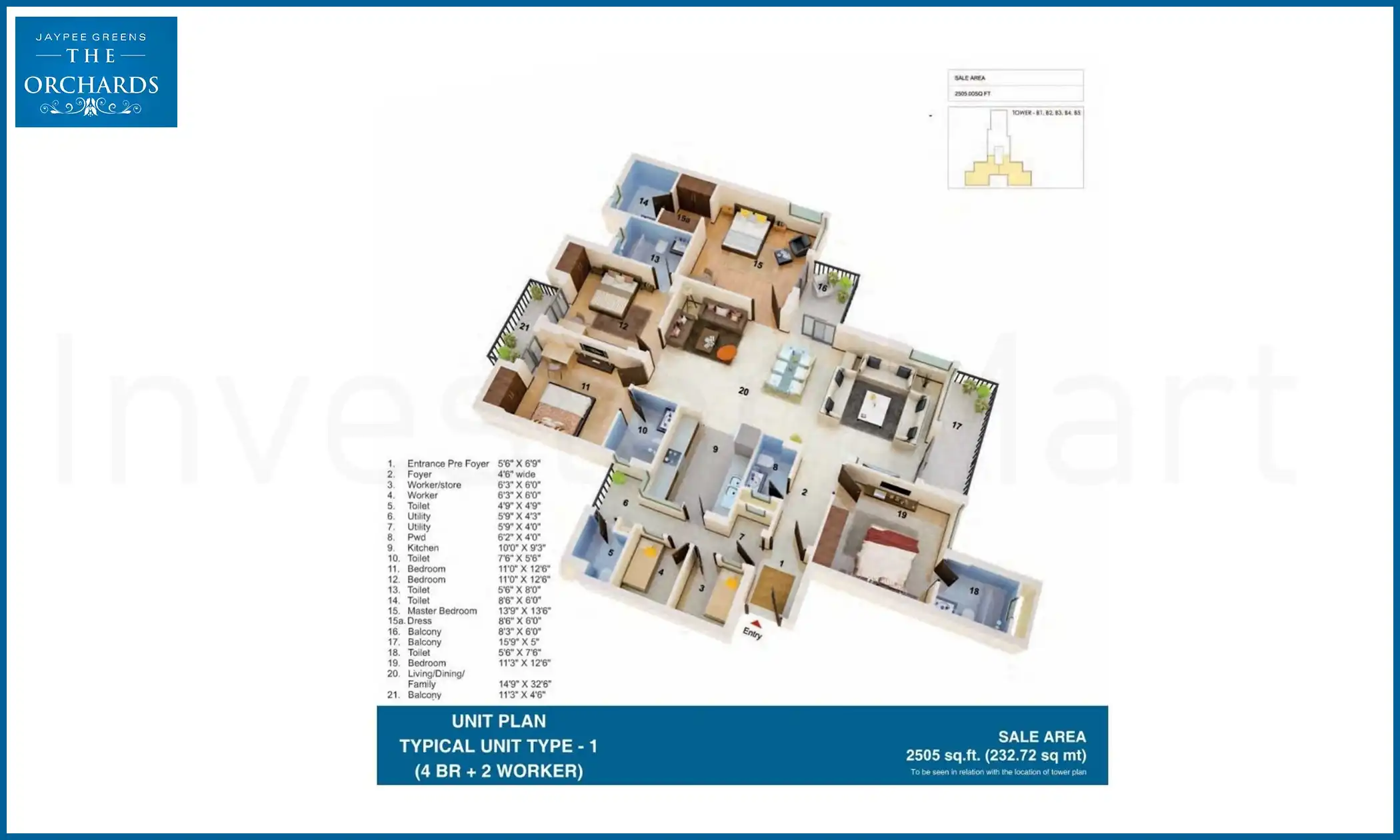 2505 Sqft