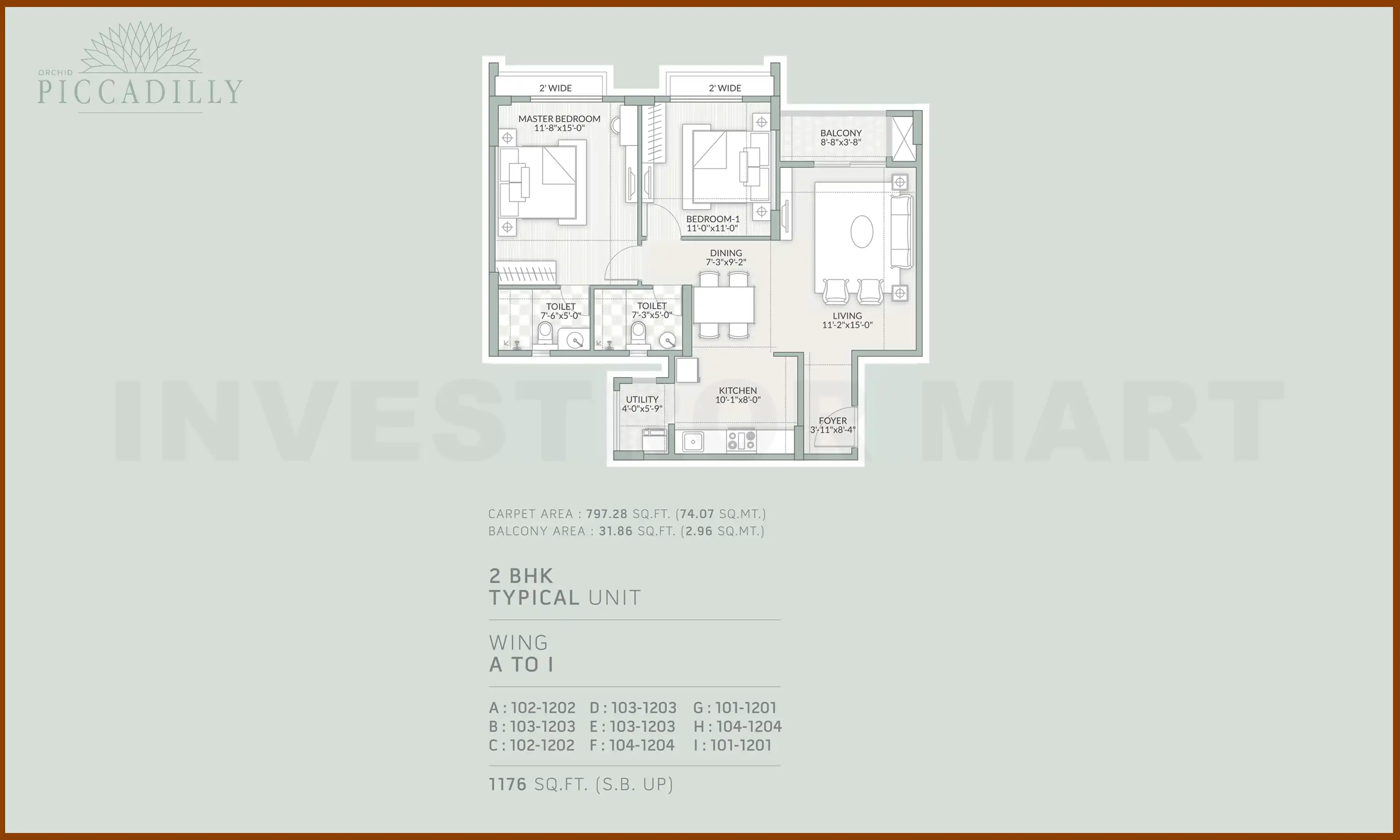 1176 Sqft